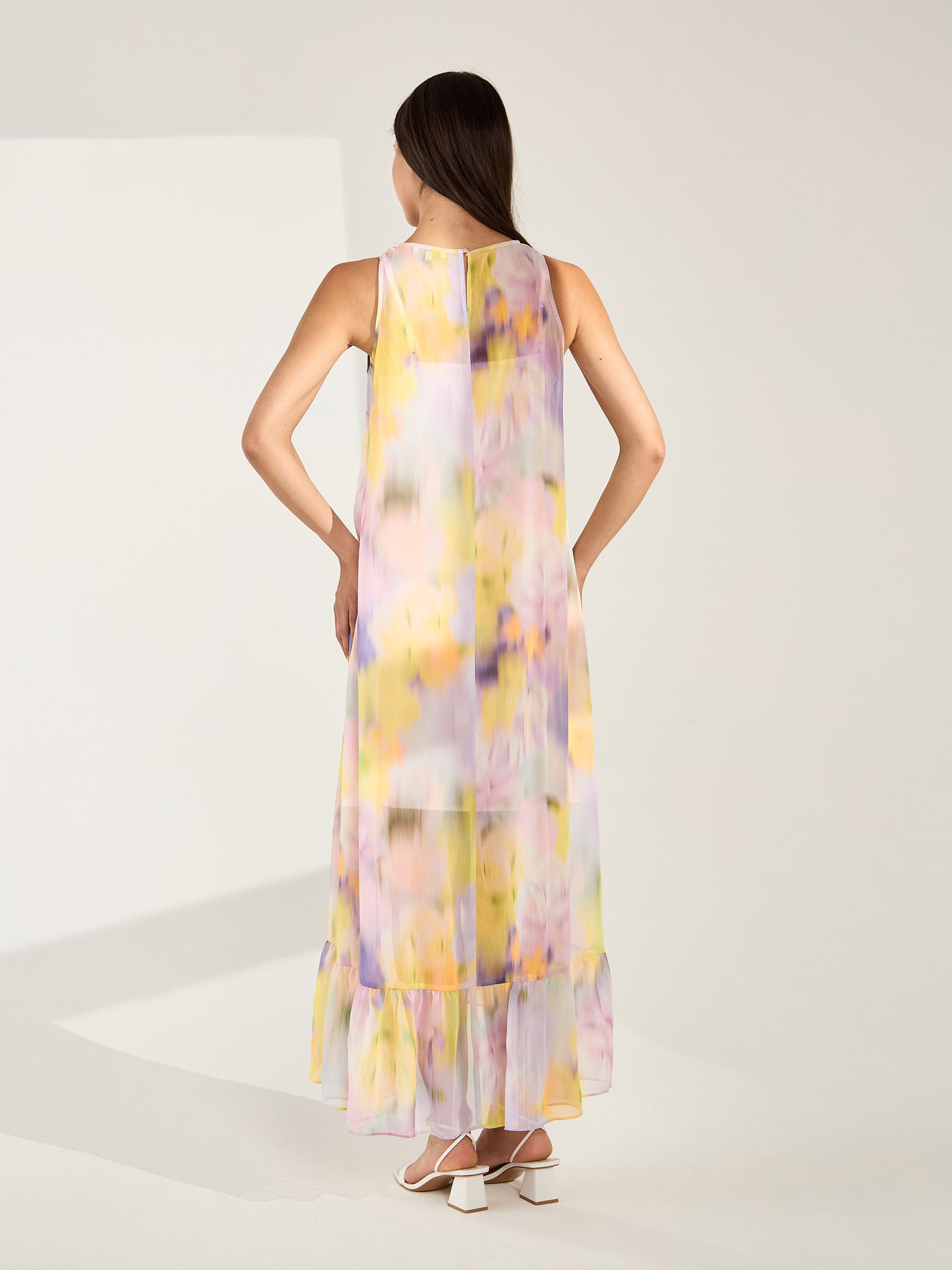 GWD Cecily Printed Sleeveless Maxi Dress