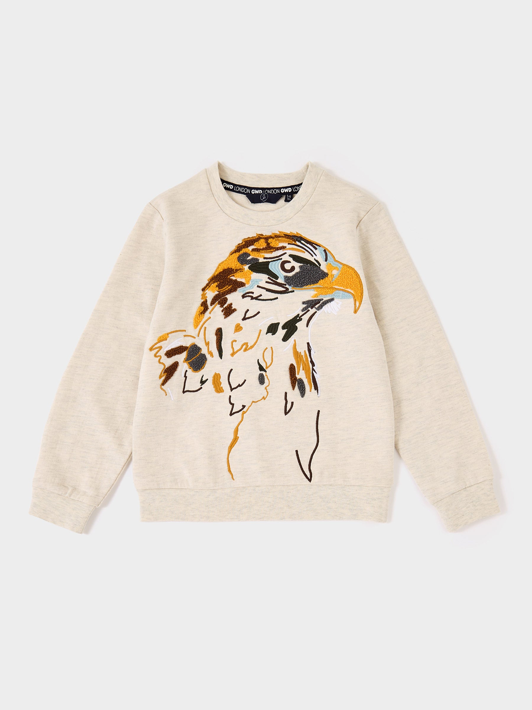 GWD Drake Oatmeal Eagle Sweater
