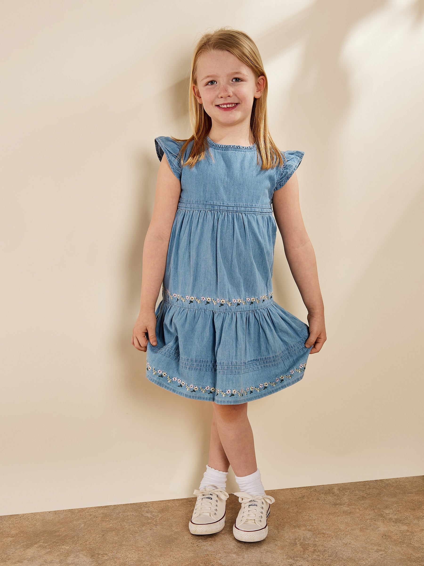 Florence Embroidered Dress | GWD Fashion