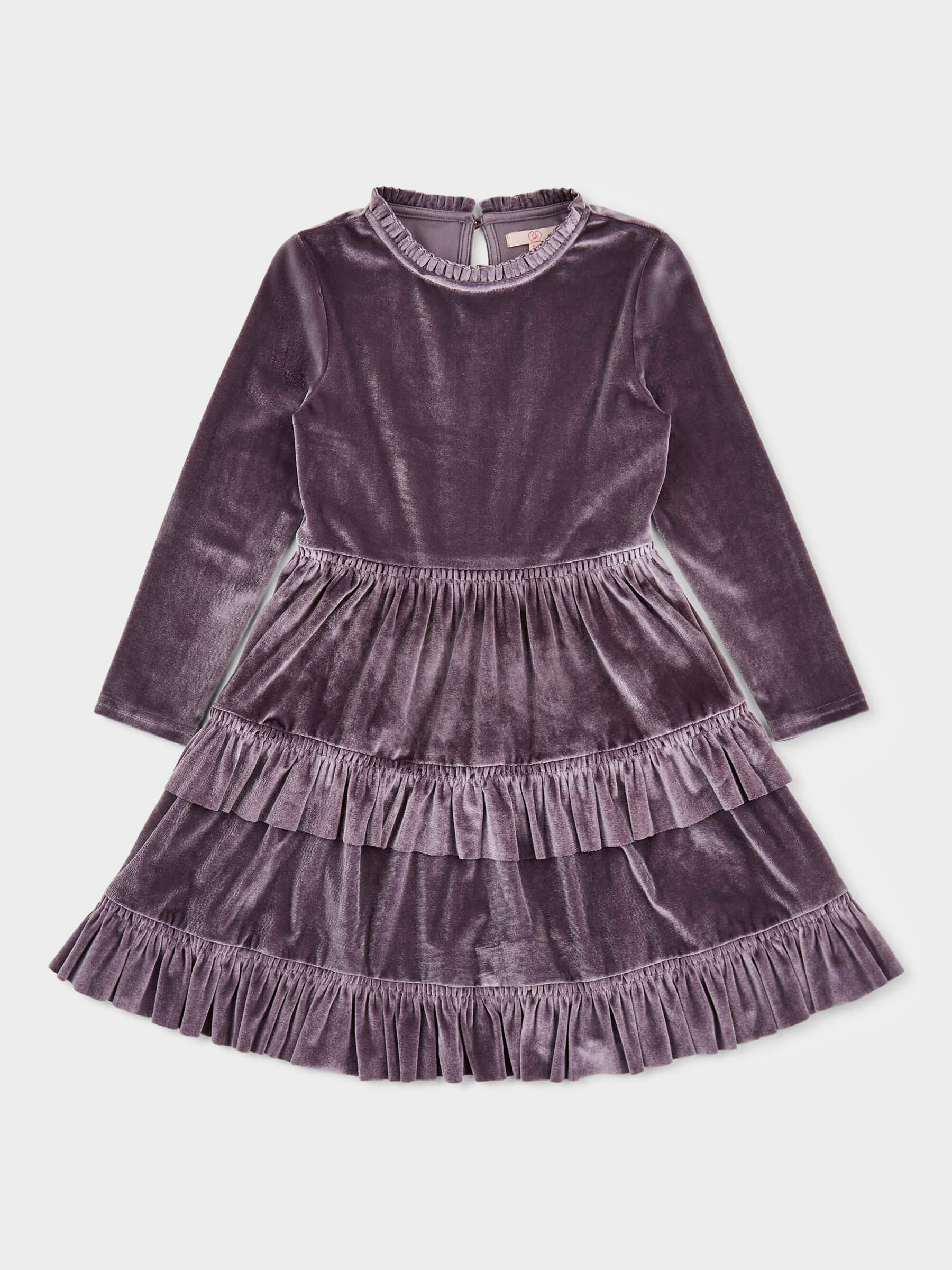 GWD Freya Velvet Purple Dress