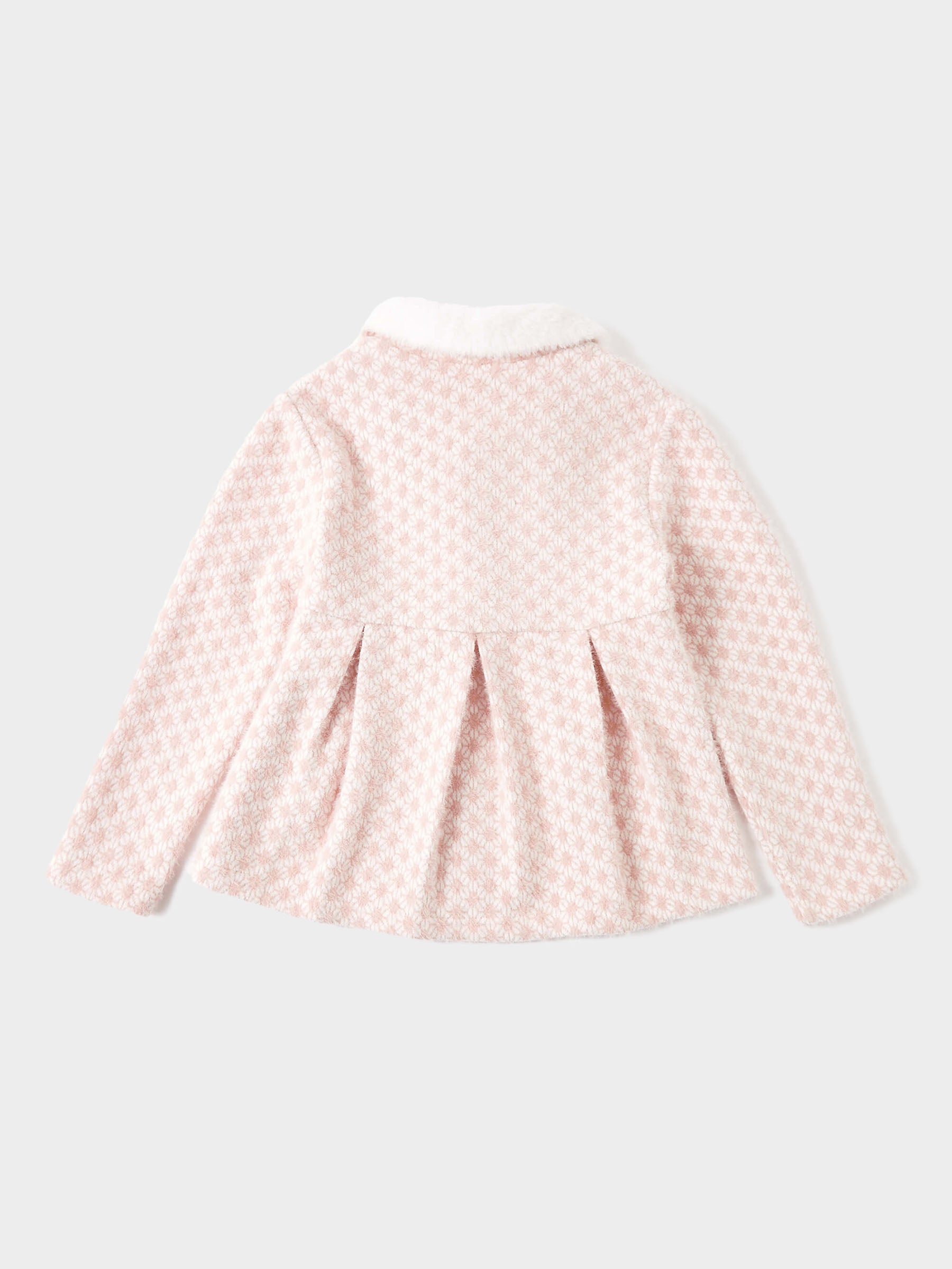 GWD Jamelia Textured Pink Coat
