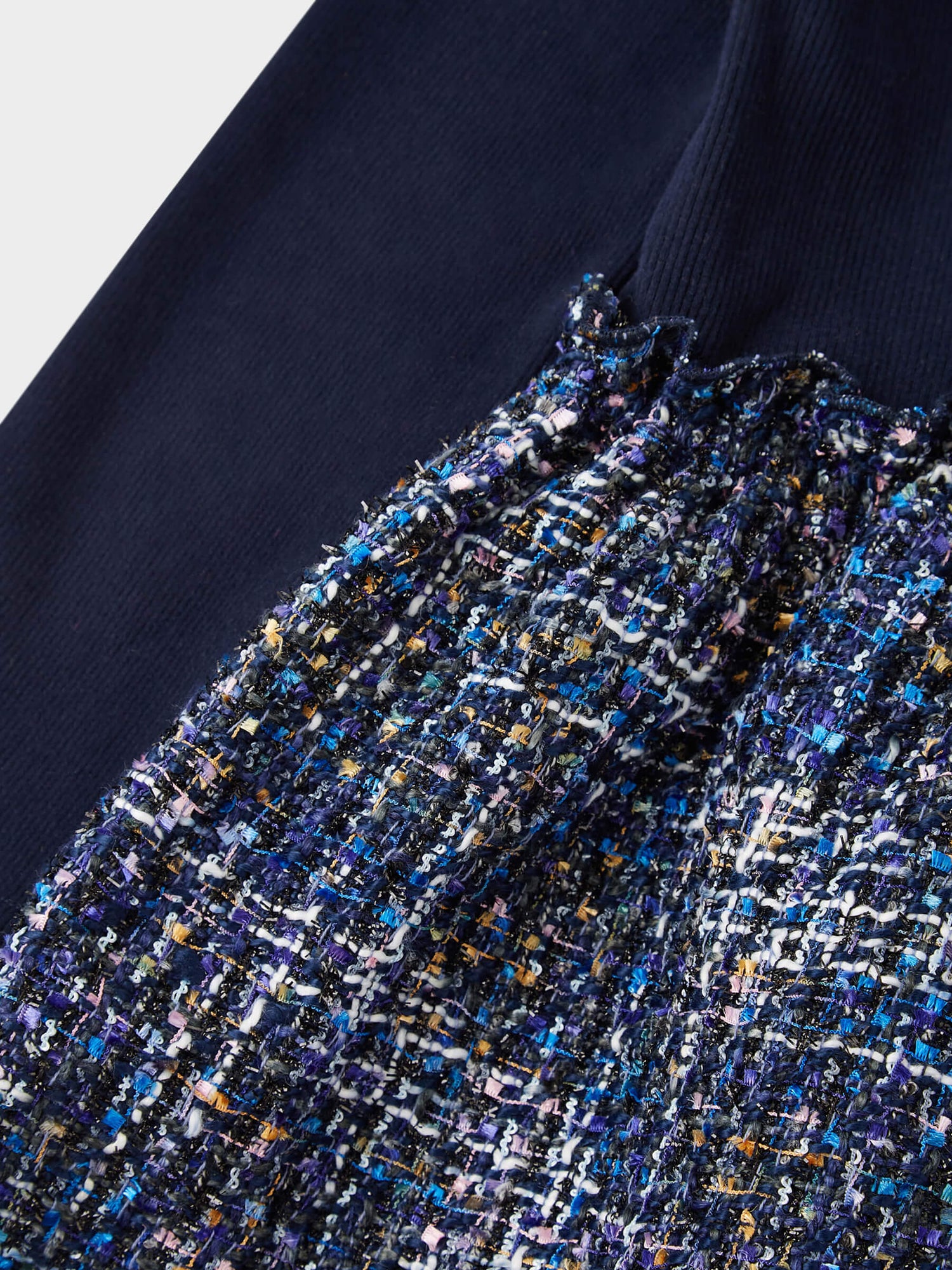 GWD Agatha 2 in 1 Tweed Corsage Dress