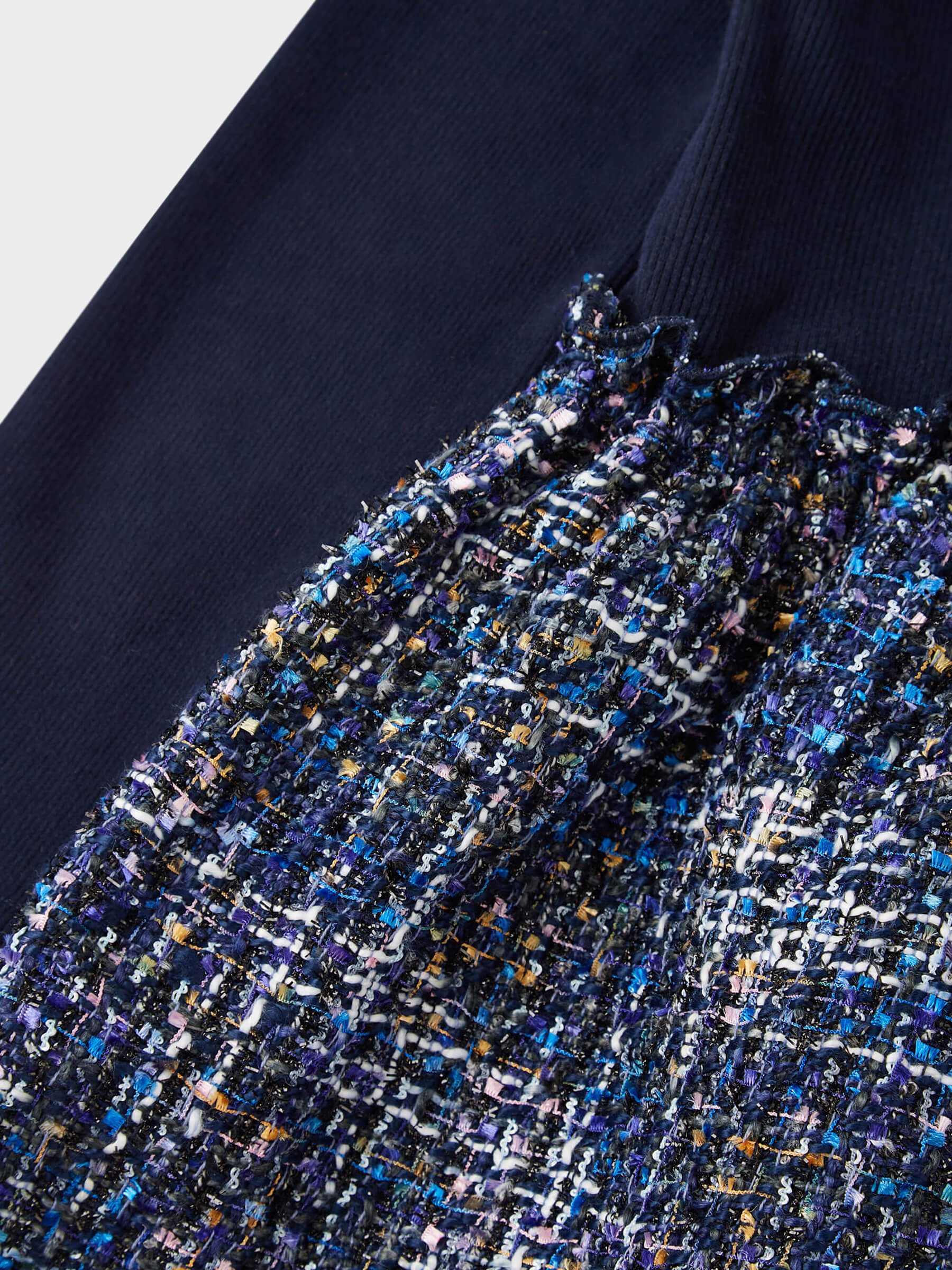 GWD Agatha 2 in 1 Tweed Corsage Dress