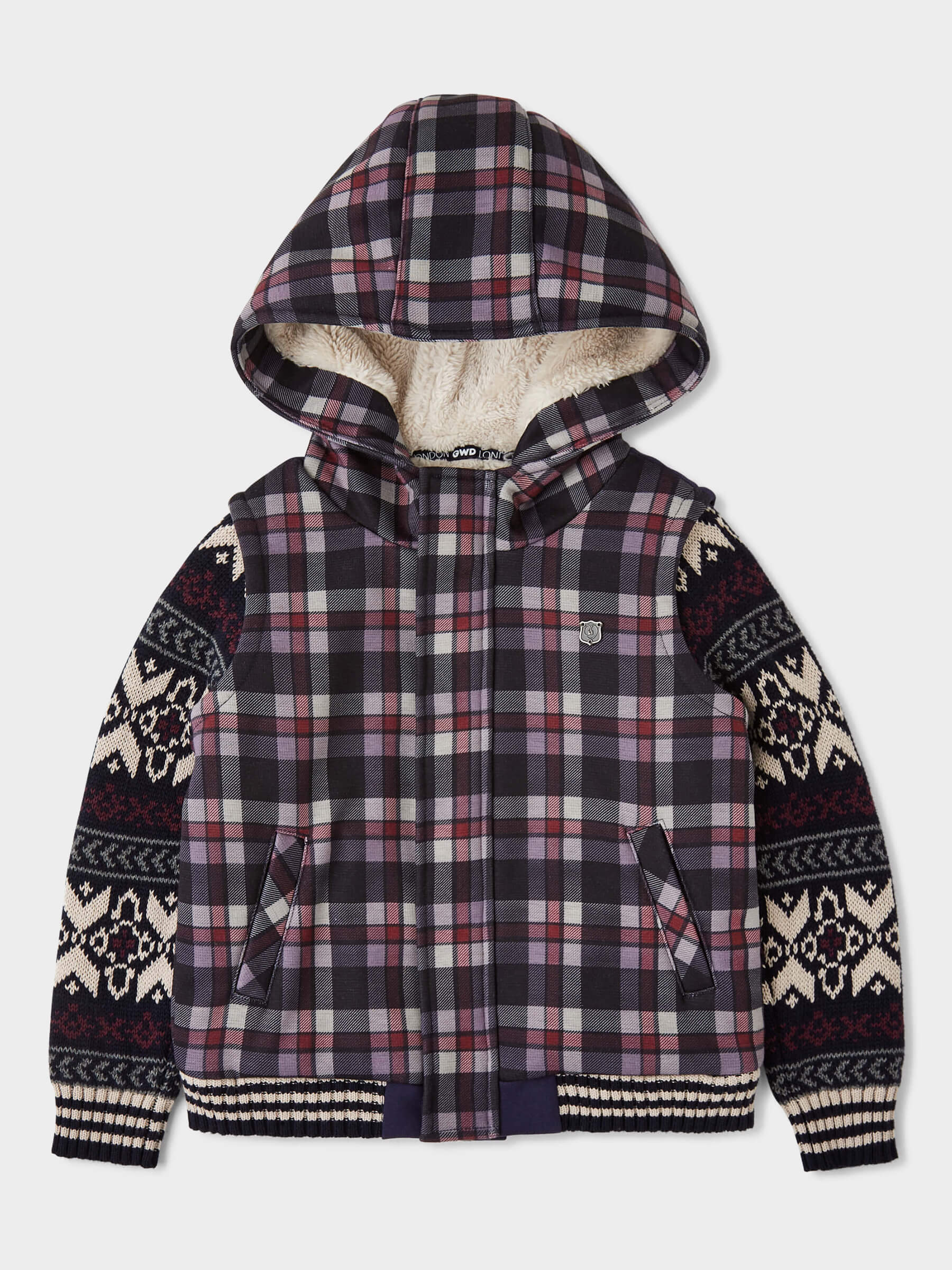 GWD Alby Hooded Fleece Lined Jacket