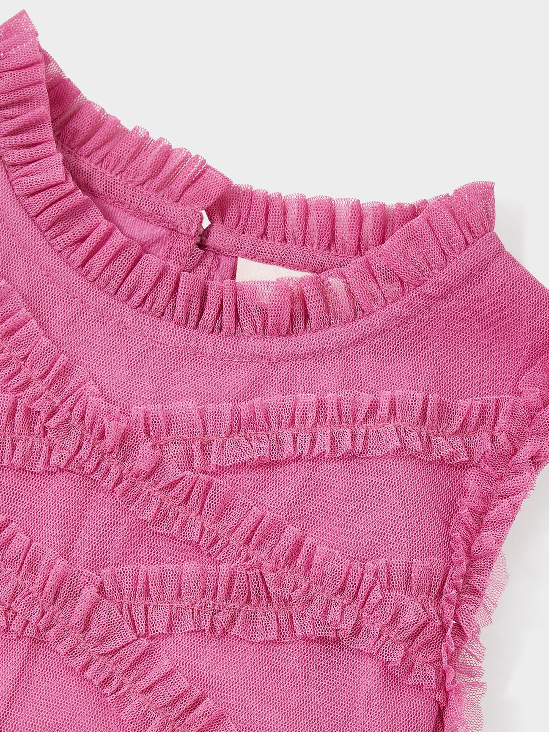 GWD Rebecca Pink Mesh Dress