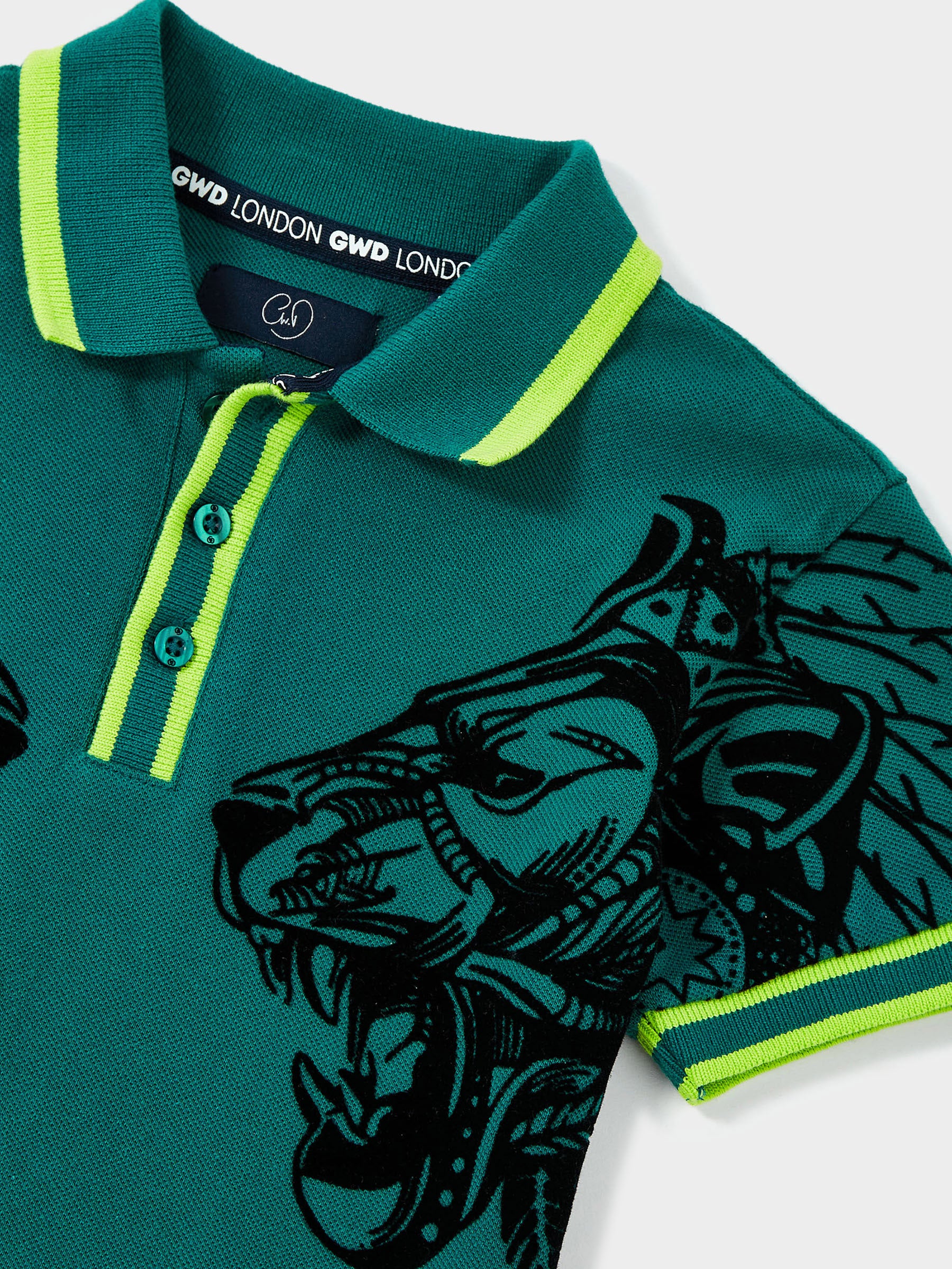 GWD Leo Flocked Polo
