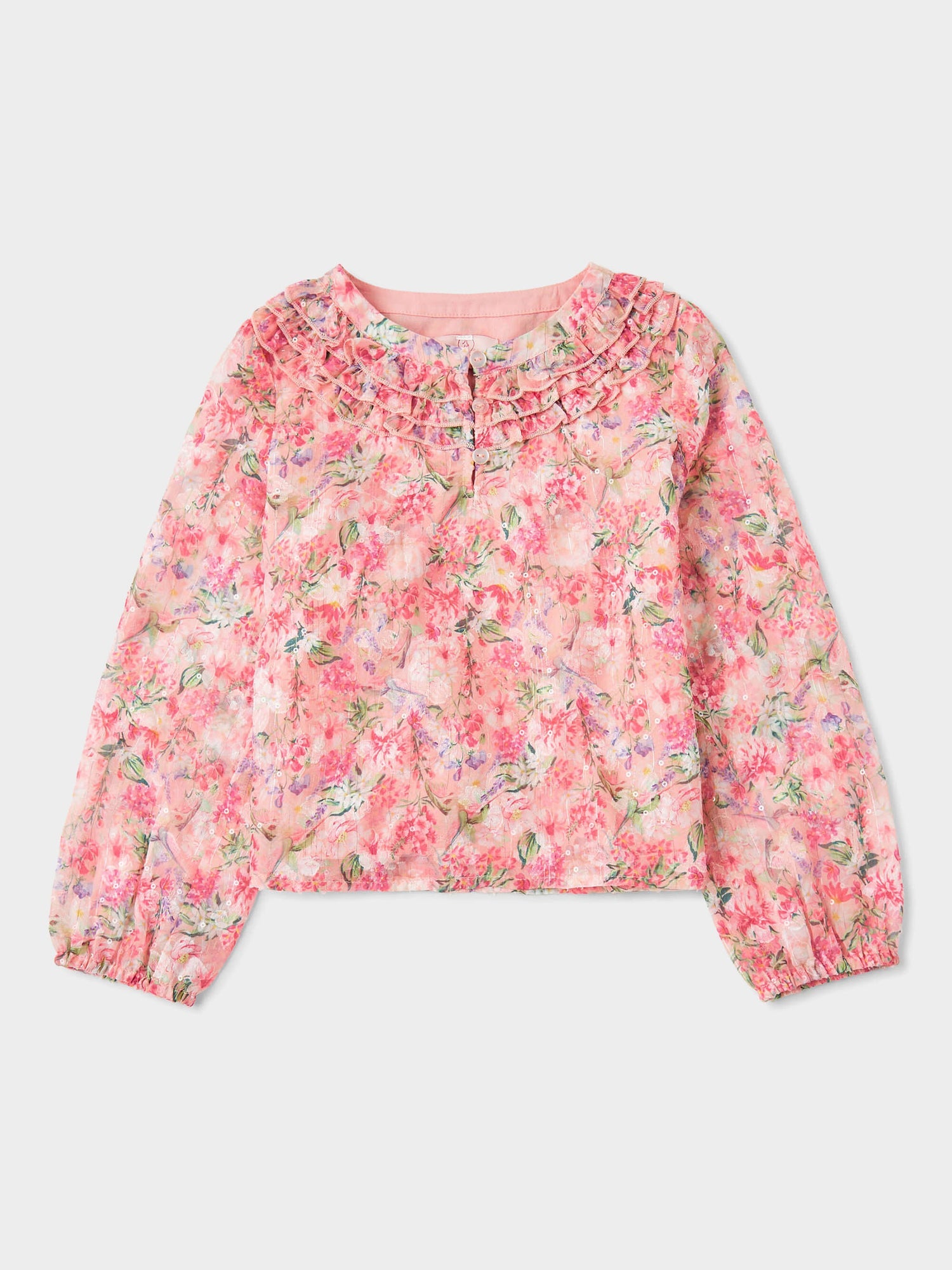 Valencia Printed Blouse | GWD Fashion
