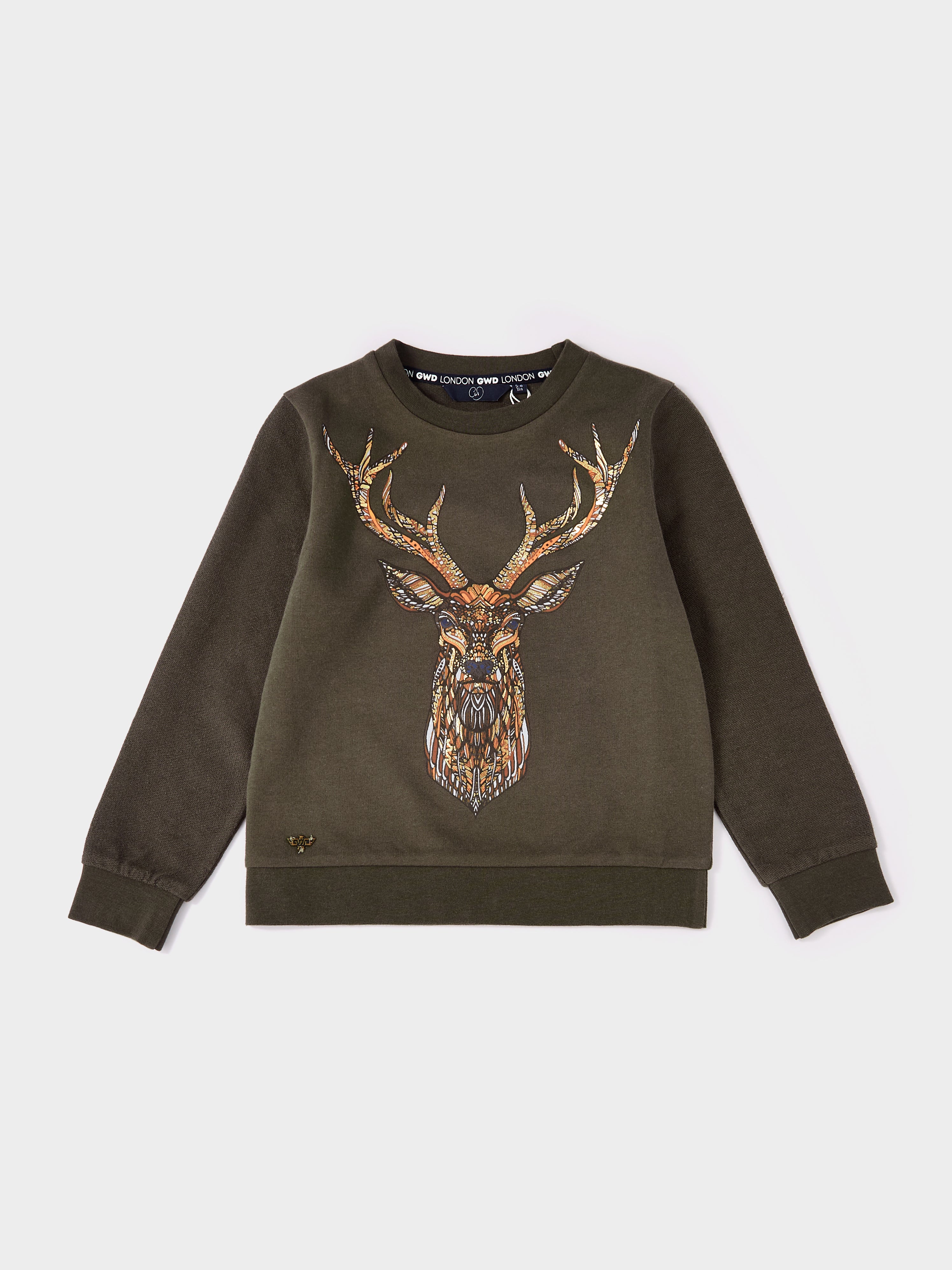 GWD Stag Long Sleeve Sweater