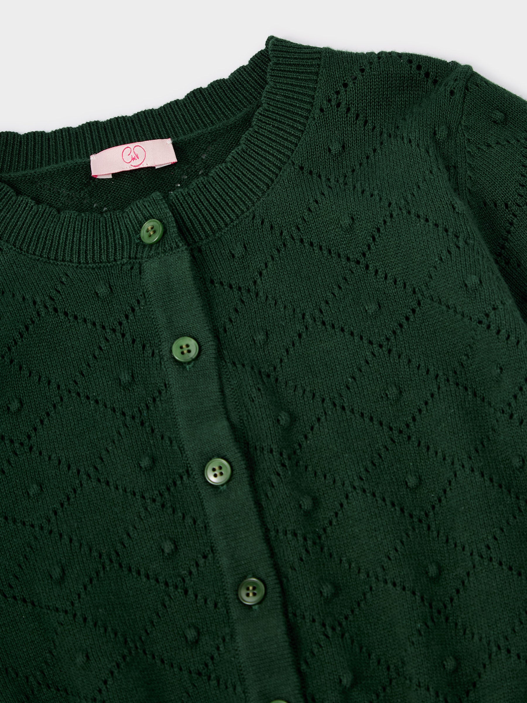 GWD Darcie Green Knitted 2-in-1 Dress