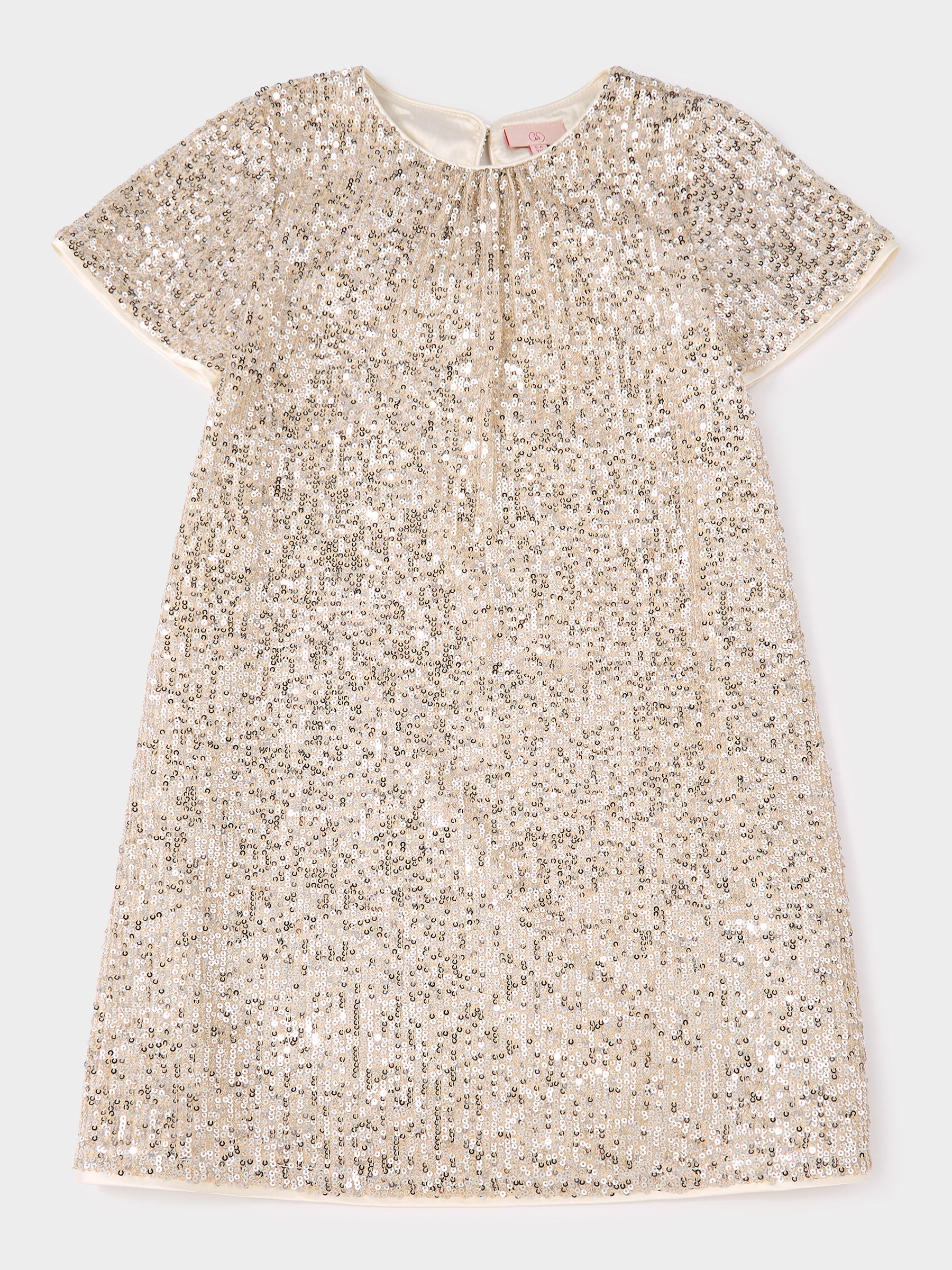 GWD Ivy Silver Sequin Sparkle Dress