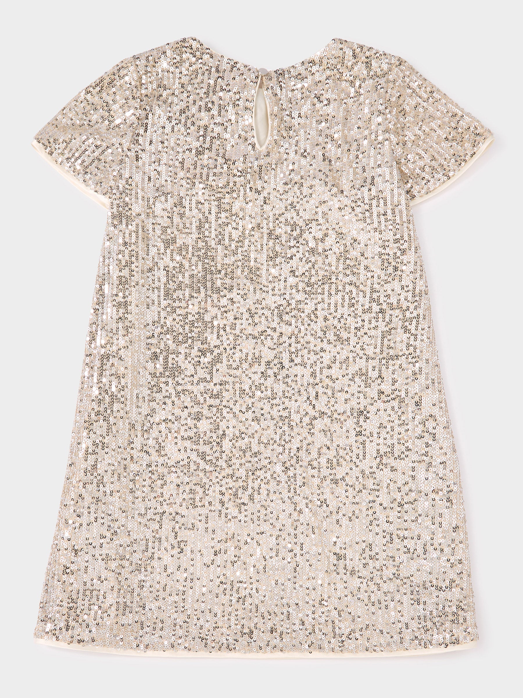 GWD Ivy Silver Sequin Sparkle Dress