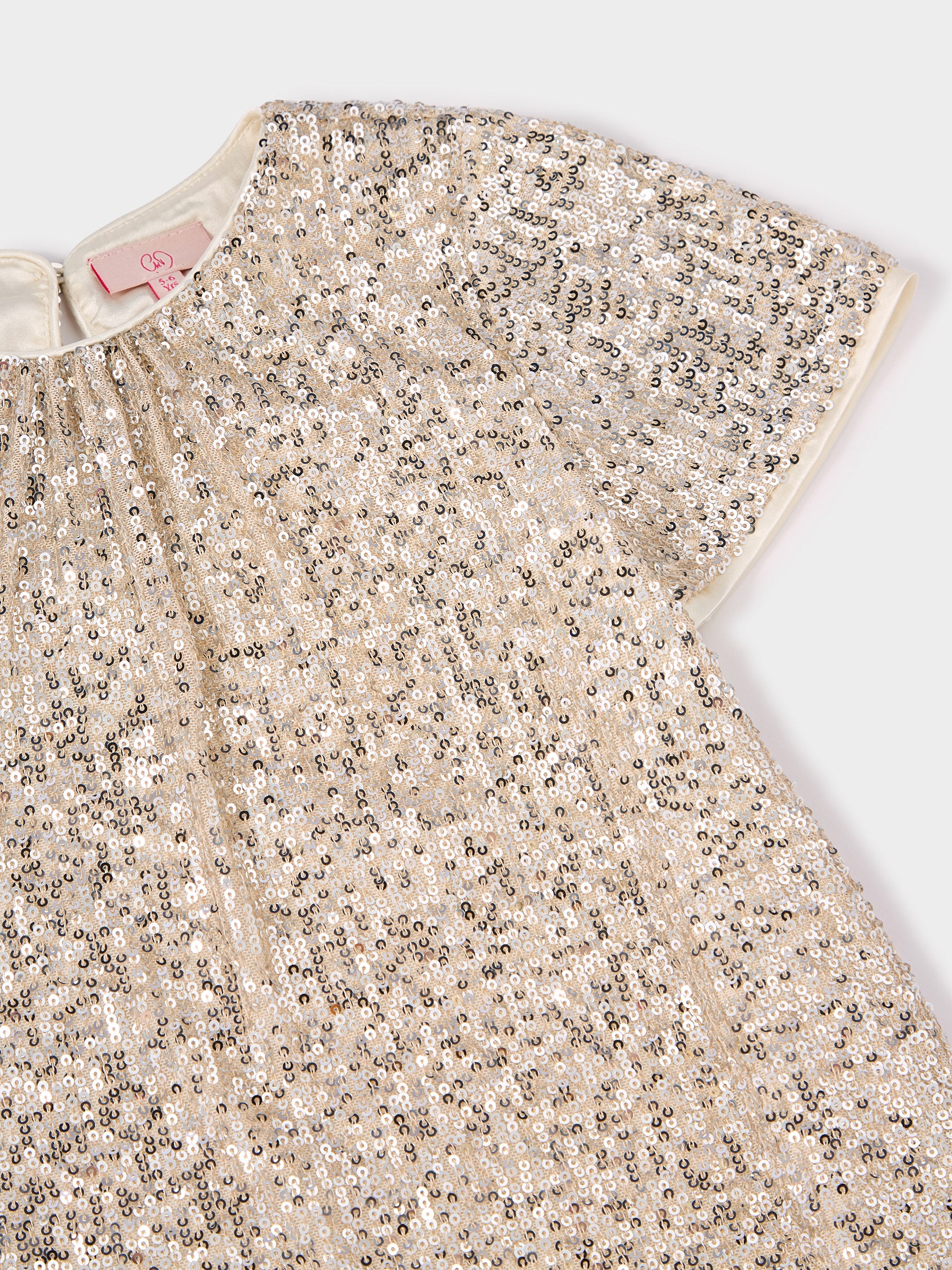 GWD Ivy Silver Sequin Sparkle Dress