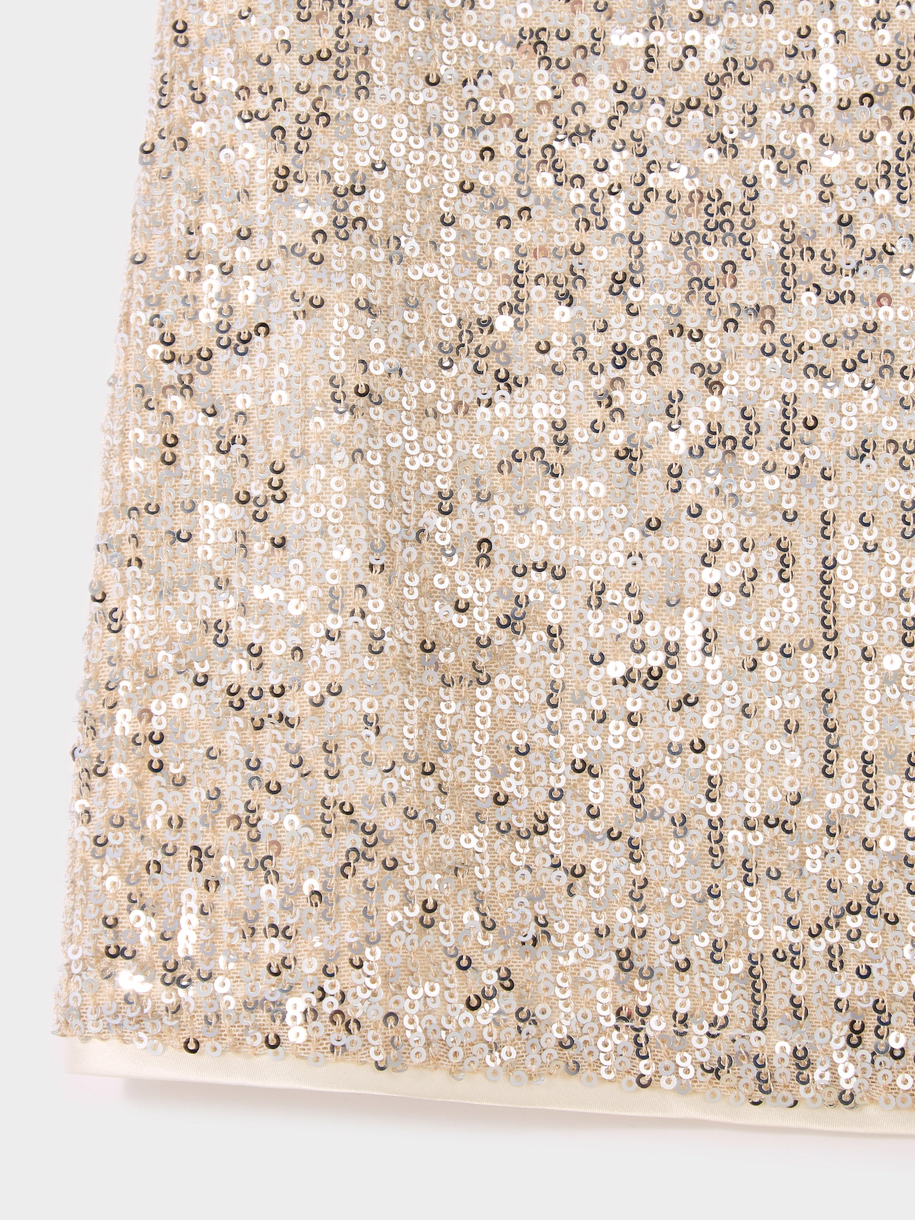 GWD Ivy Silver Sequin Sparkle Dress