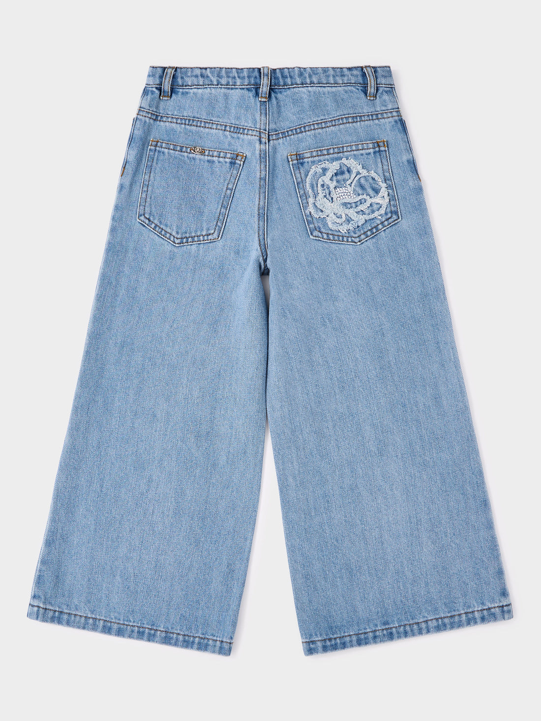 GWD Madge Wide Leg Indigo Denim Jean