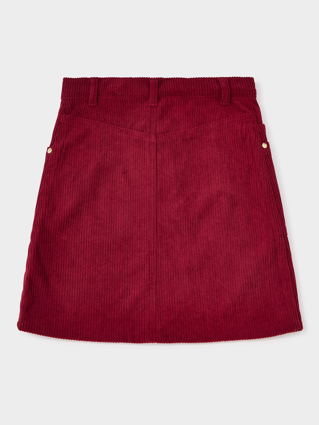 GWD Phoebe Burgundyed Corduroy Skirt