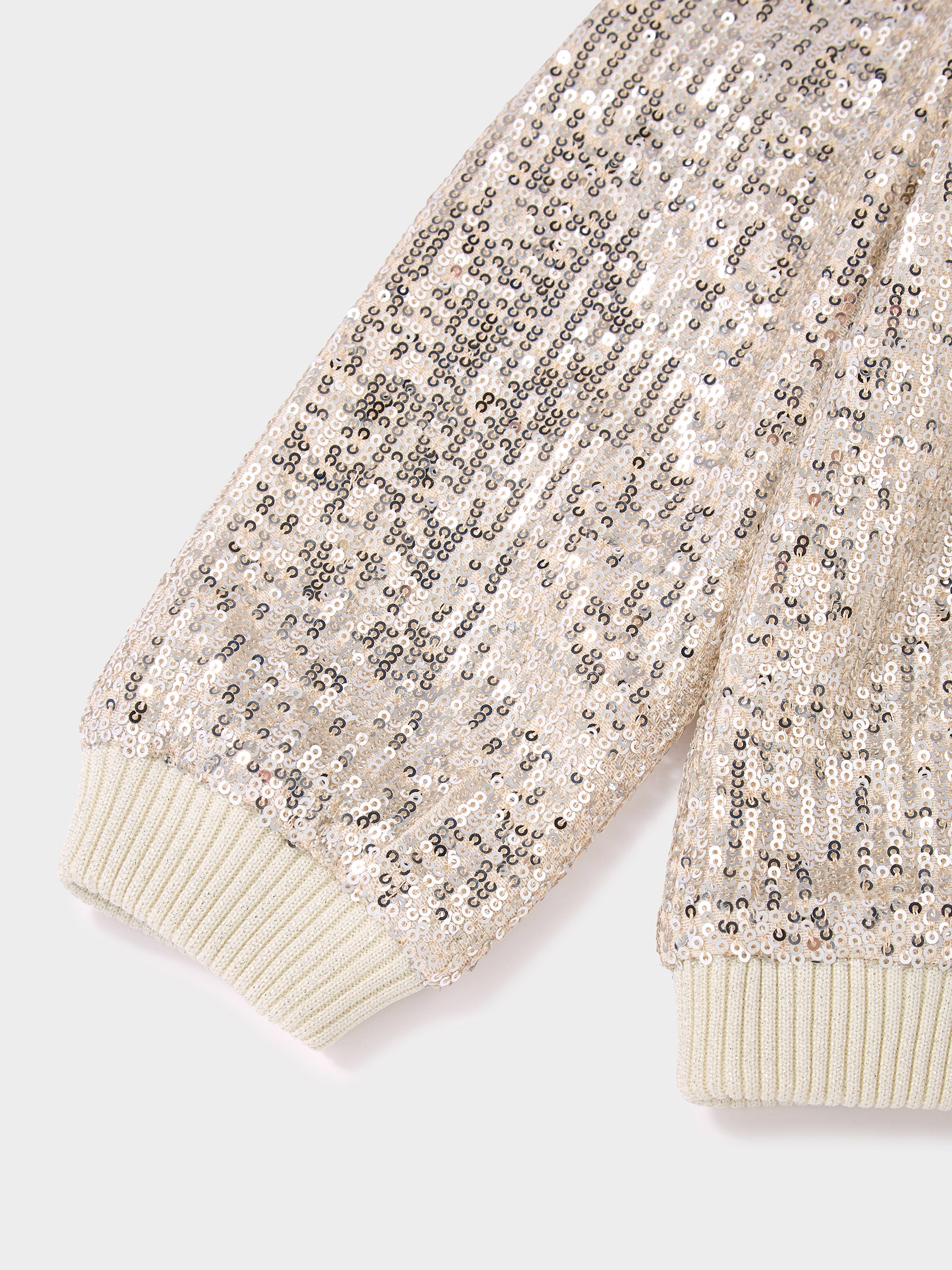 GWD Ivy Sequin Flight Jacket