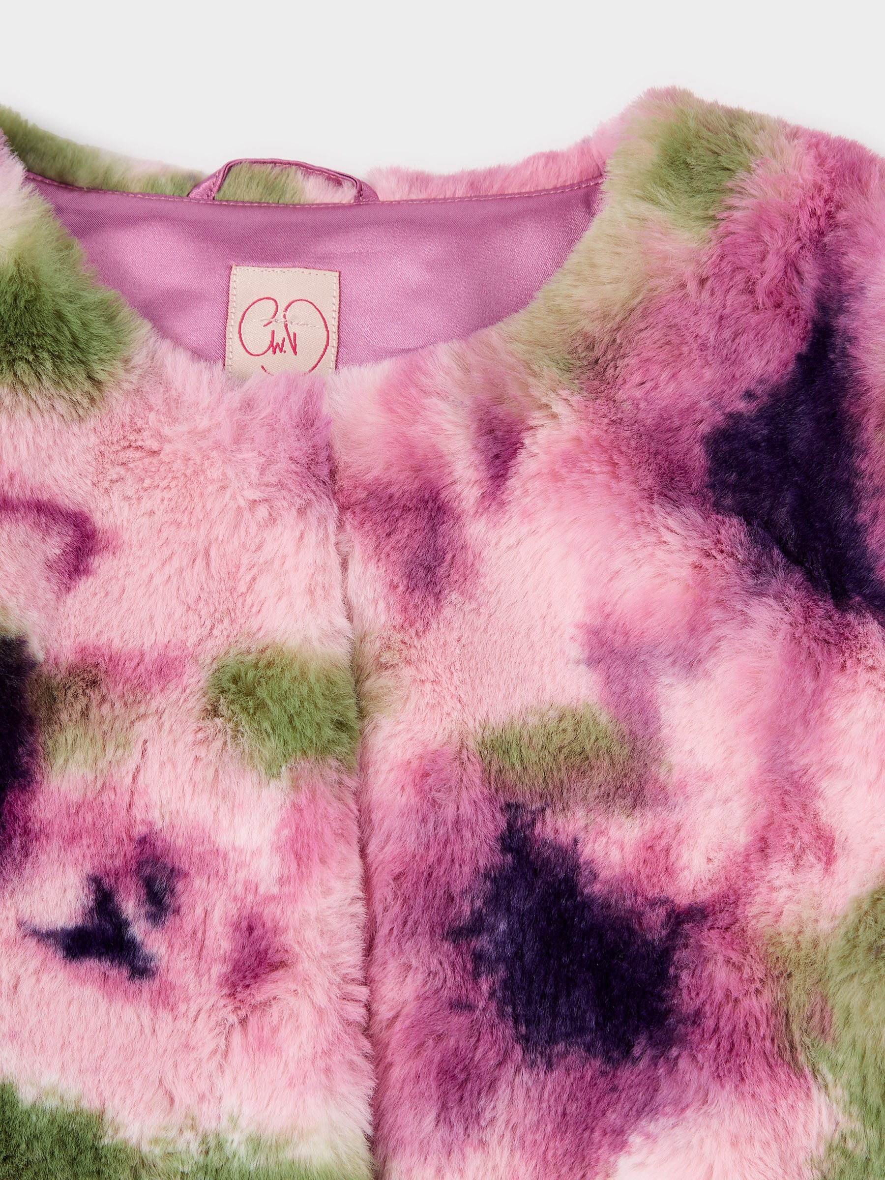 GWD Reece Printed Fur Jacket