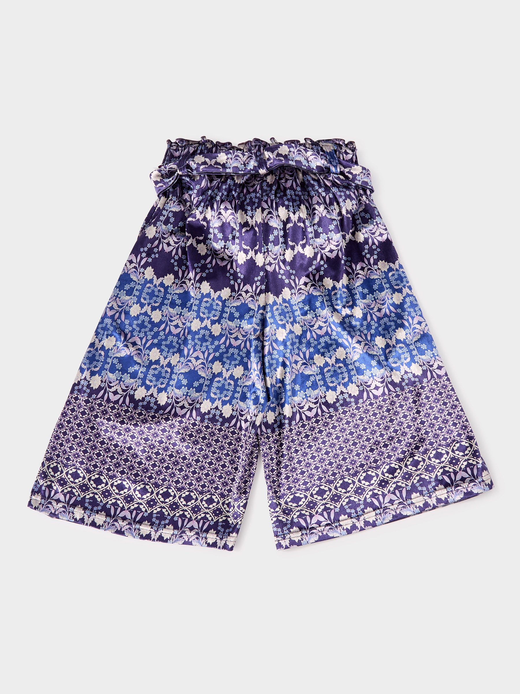 GWD Samira Printed Velvet Culottes