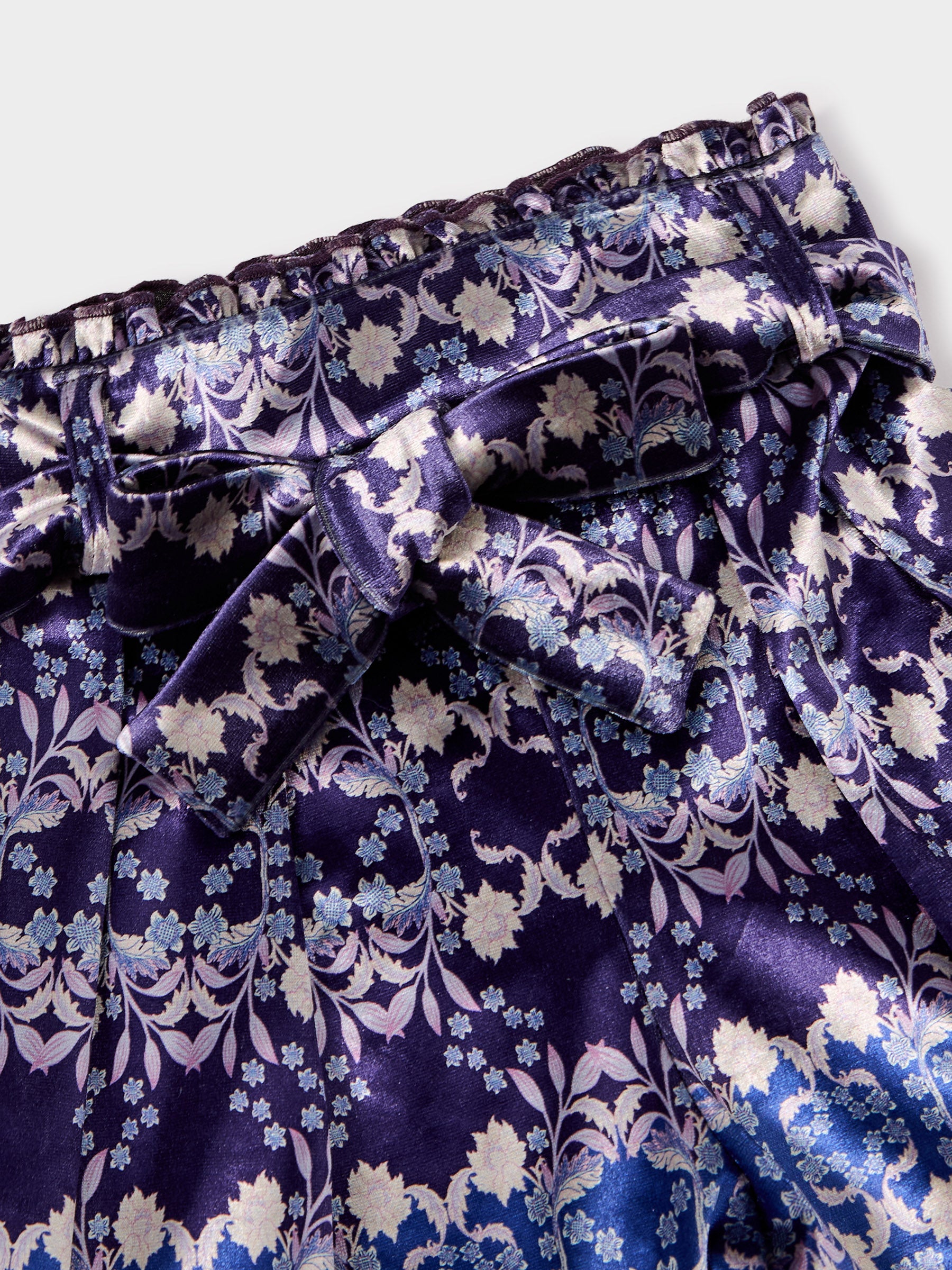 GWD Samira Printed Velvet Culottes