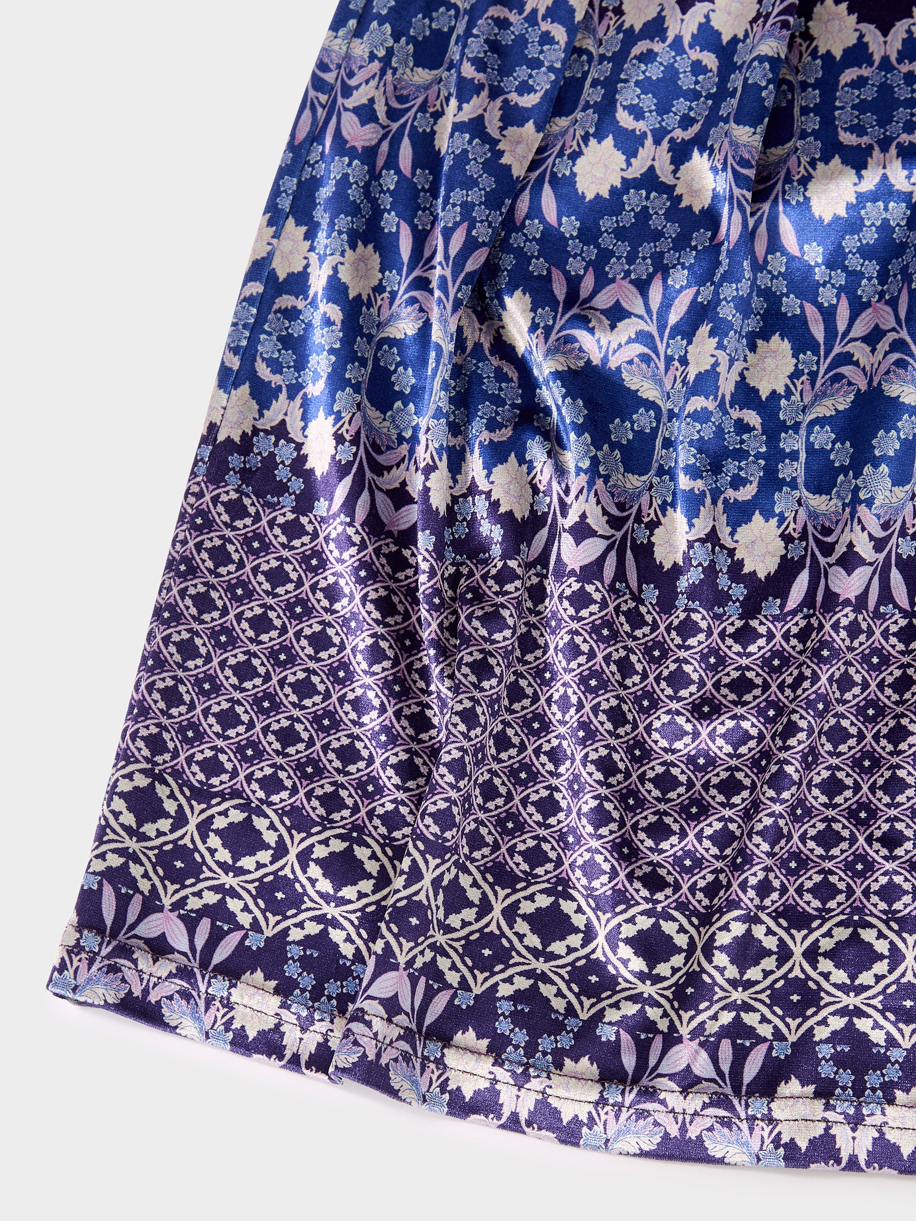 GWD Samira Printed Velvet Culottes