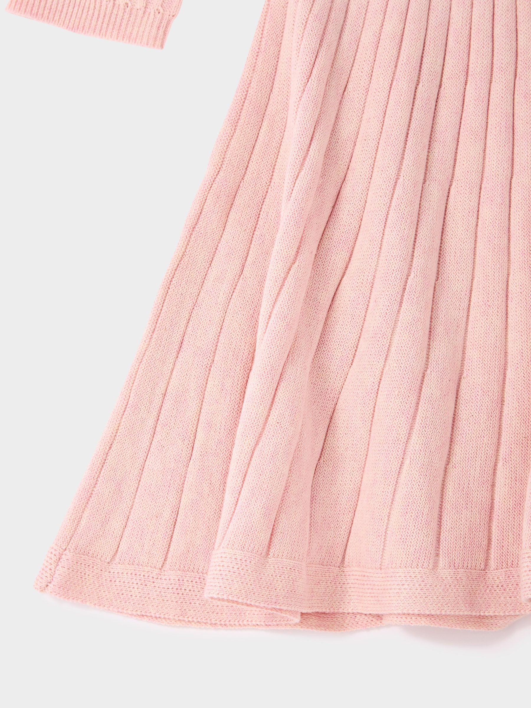 GWD Tayla Pink Collared Knitted Dress