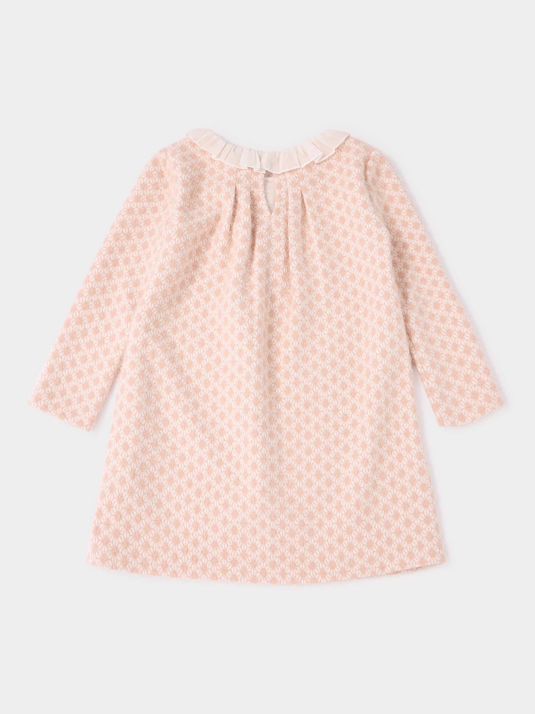 GWD Jammy Pink Jacquard Dress