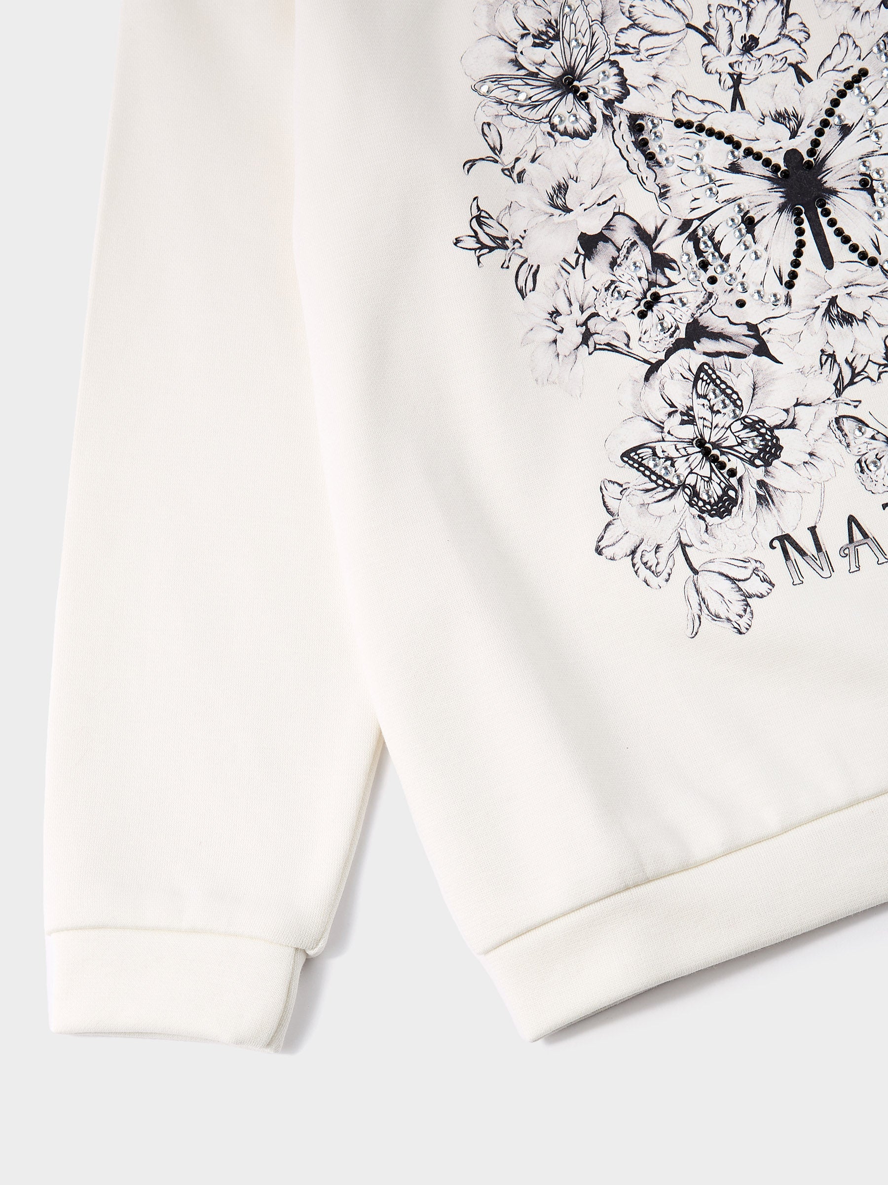 GWD Sunny Butterfly Print Sweatshirt Hoody