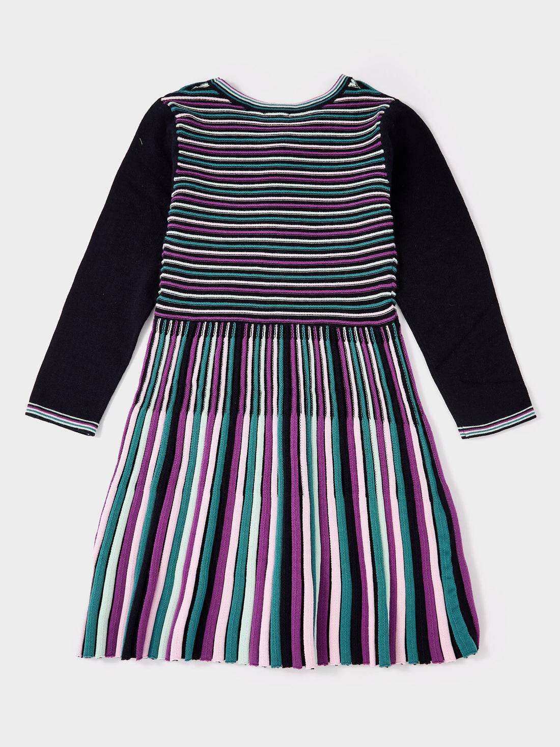 GWD Poppy Multi Stripe Knitted Dress