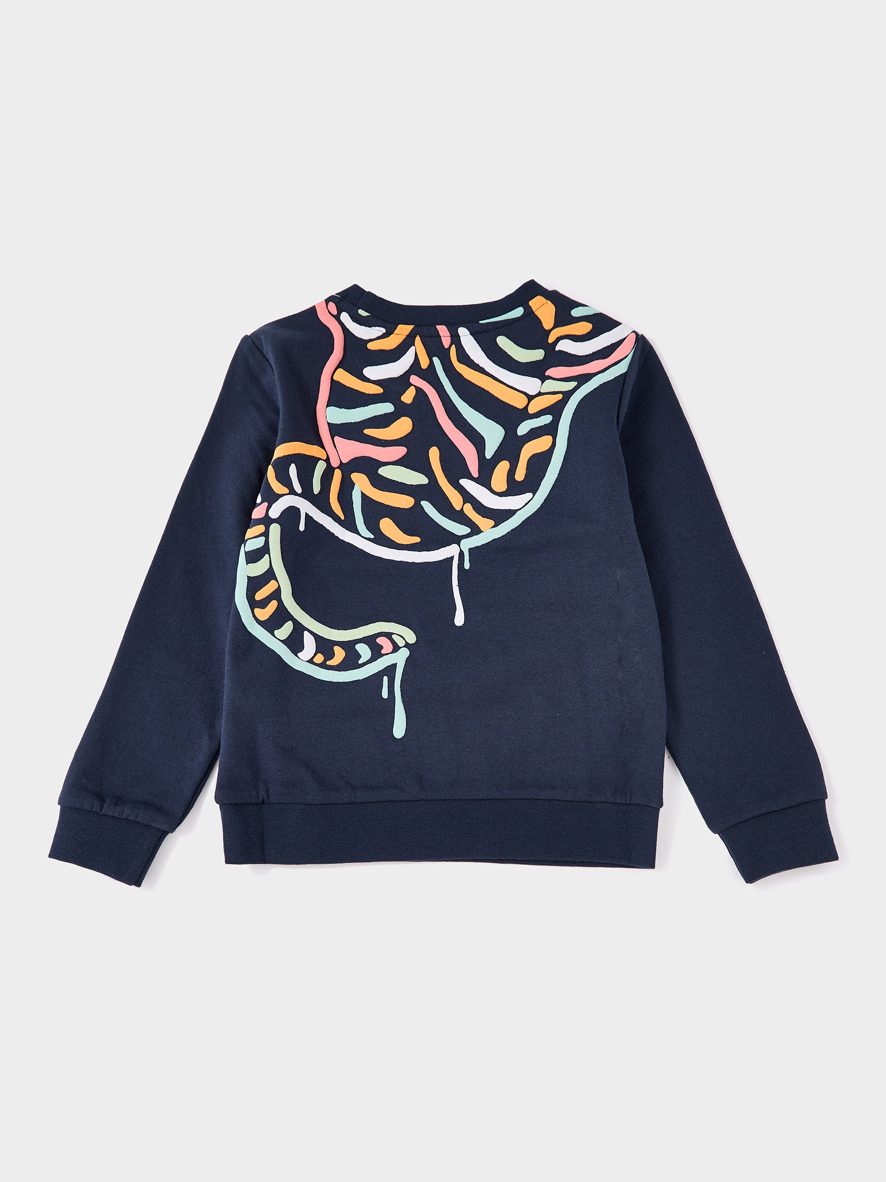 GWD Merlin Multicolour Tiger Print Sweater