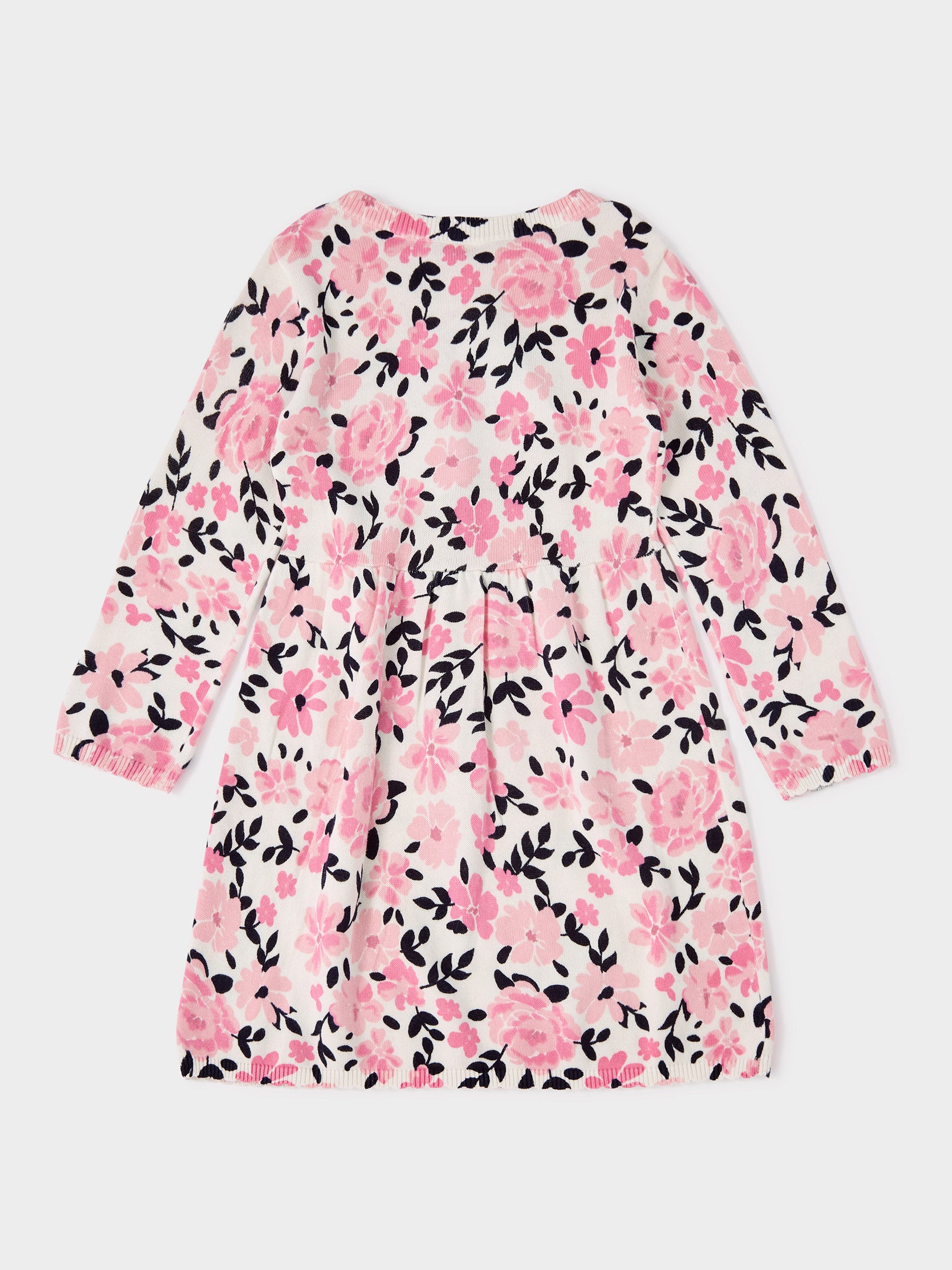 GWD Gracie Floral Print Knitted Dress