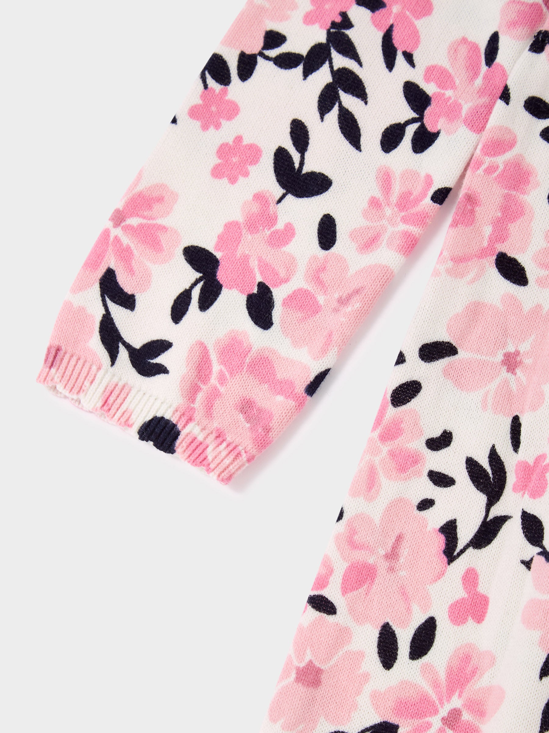 GWD Gracie Floral Print Knitted Dress