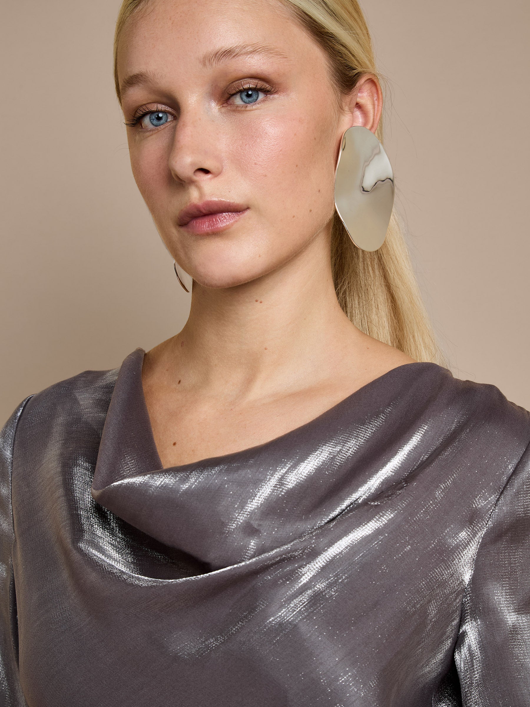 Karlie Silver Maxi Dress