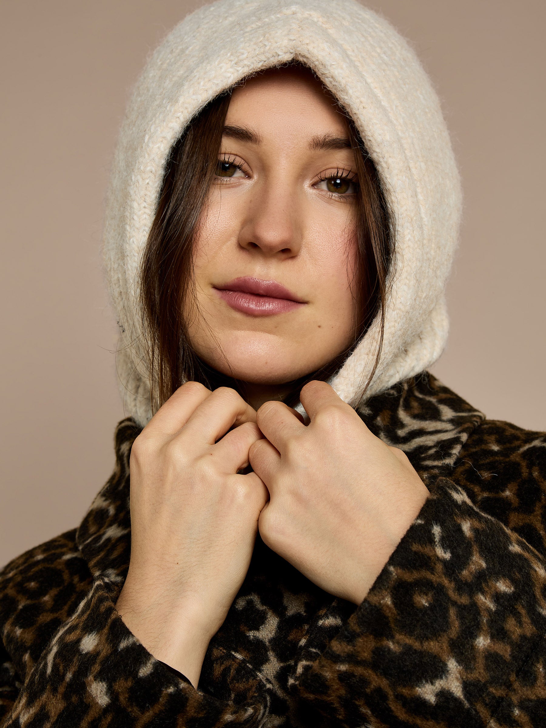 The Harper Knit Hooded Snood Collection