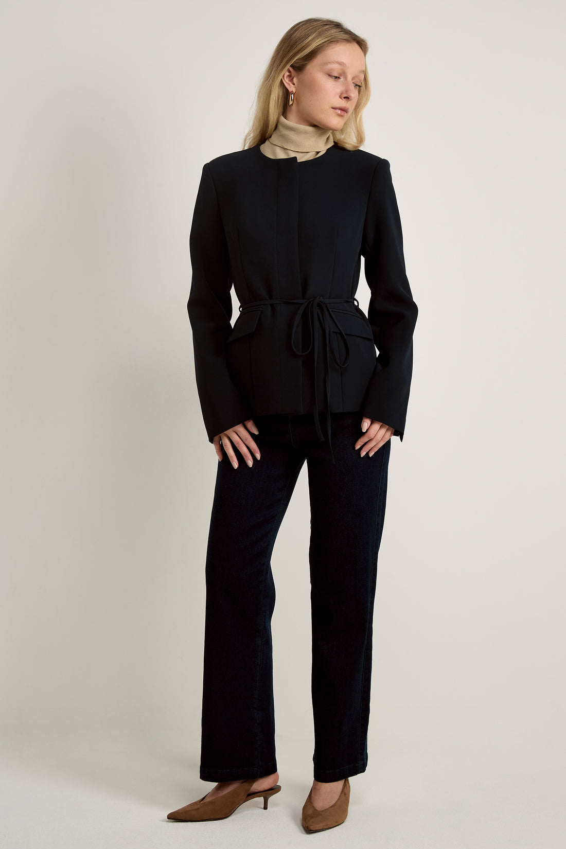 GWD Malika Navy Tailored Jacket