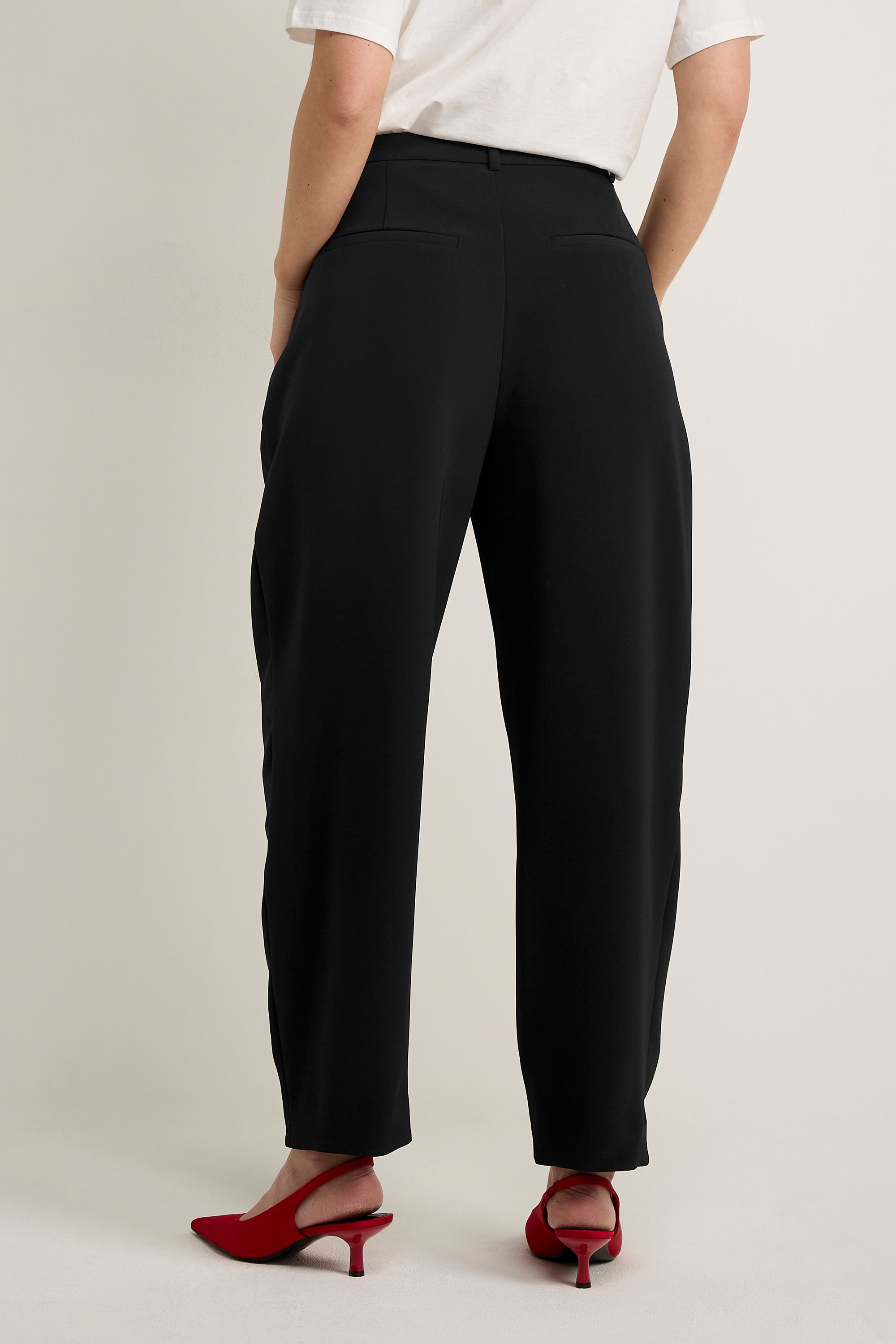 GWD Malika Navy Wide Leg Trouser