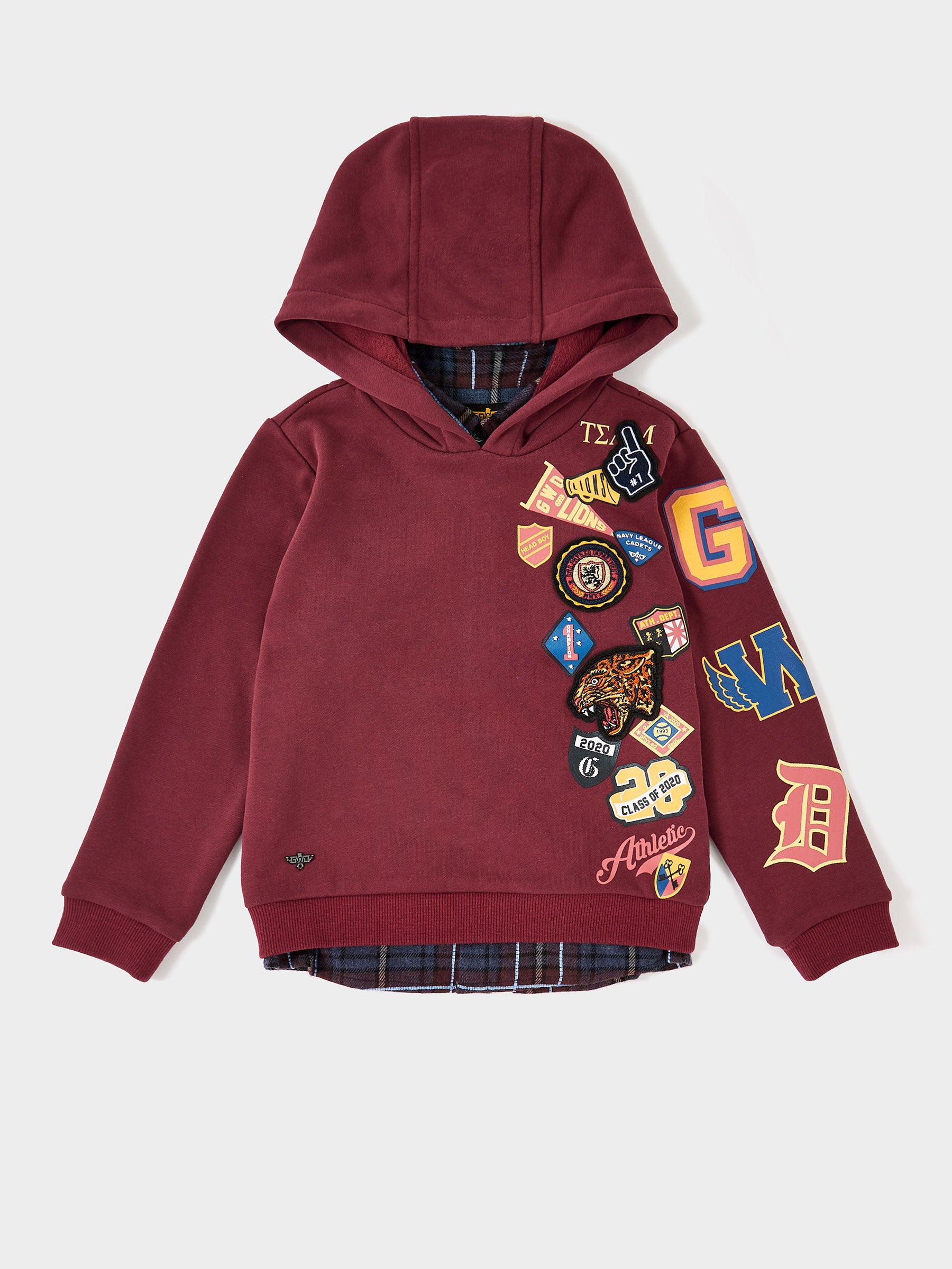 GWD Georgetown Varsity Mock Hoodie