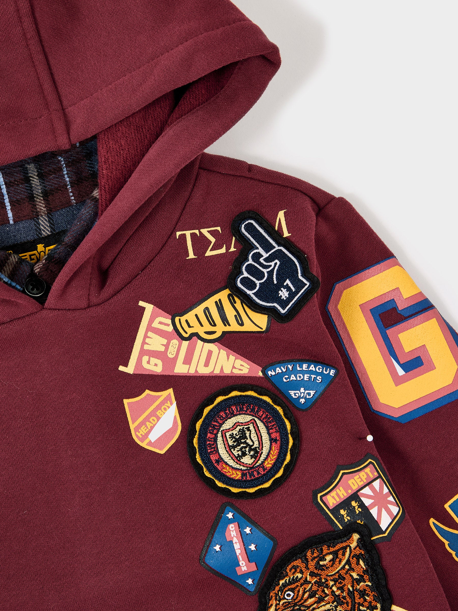 GWD Georgetown Varsity Mock Hoodie