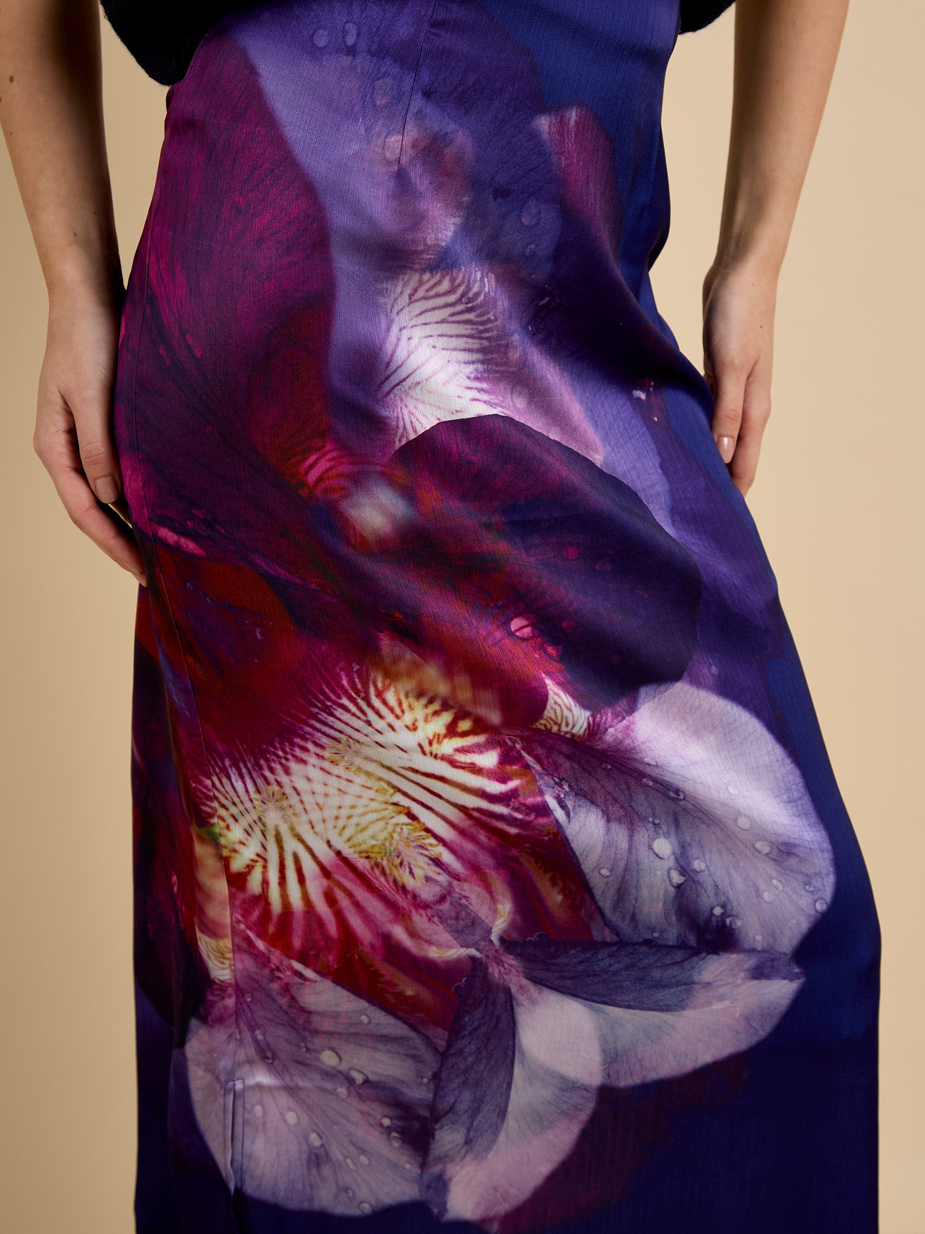 GWD Jessie Floral Printed Midi Skirt