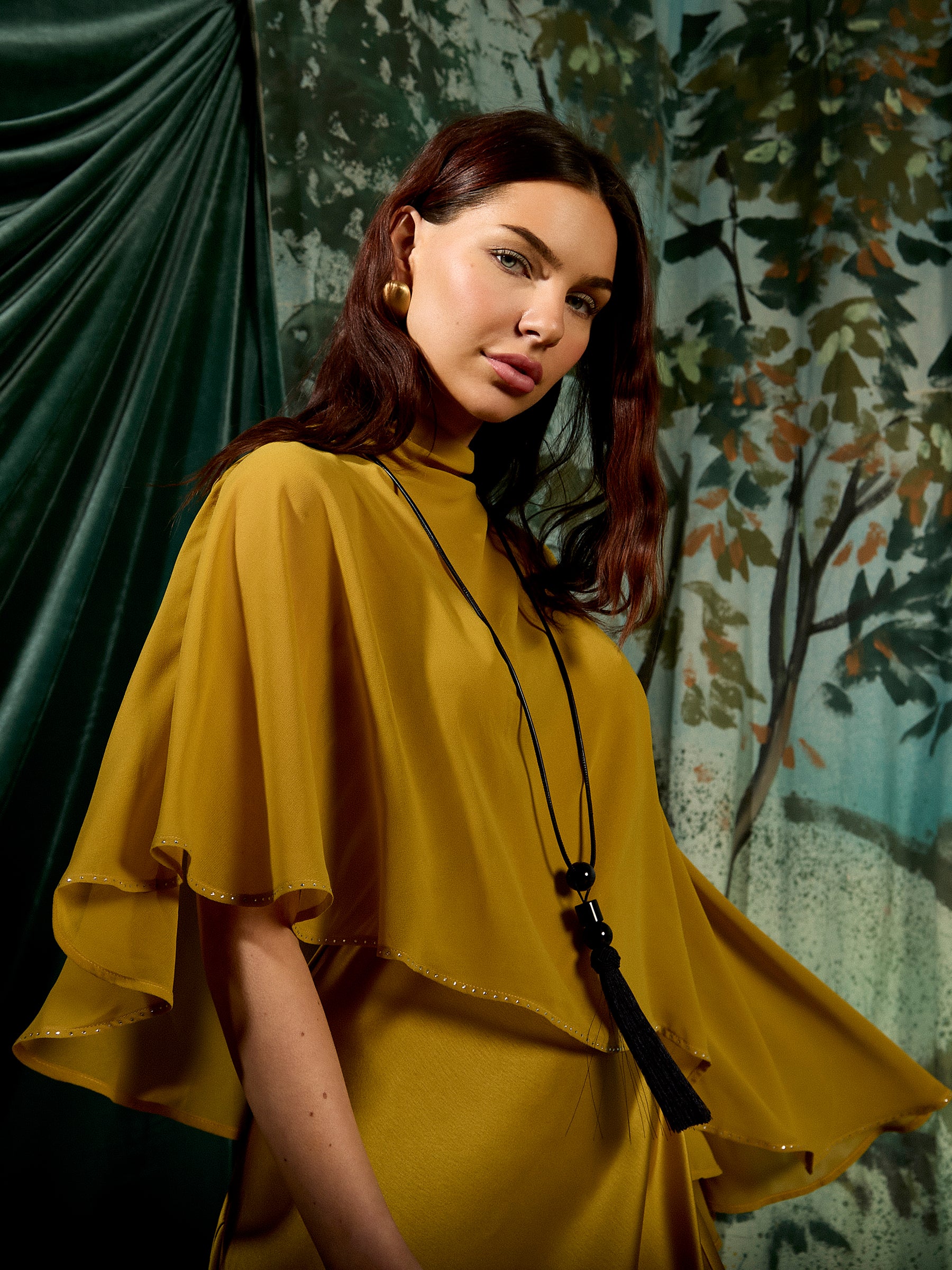 GWD Lailani Yellow Midi Dress