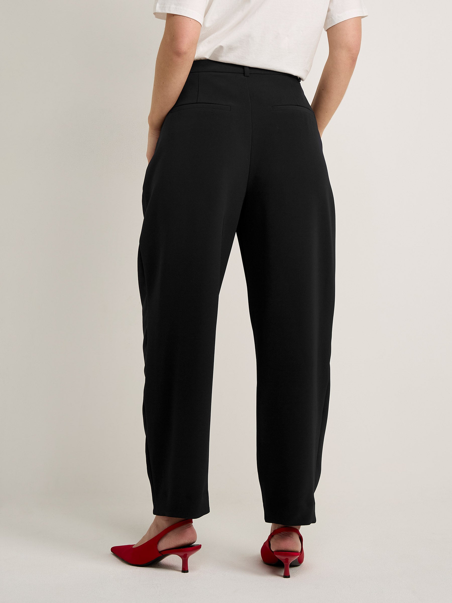 GWD Malika Navy Wide Leg Trouser