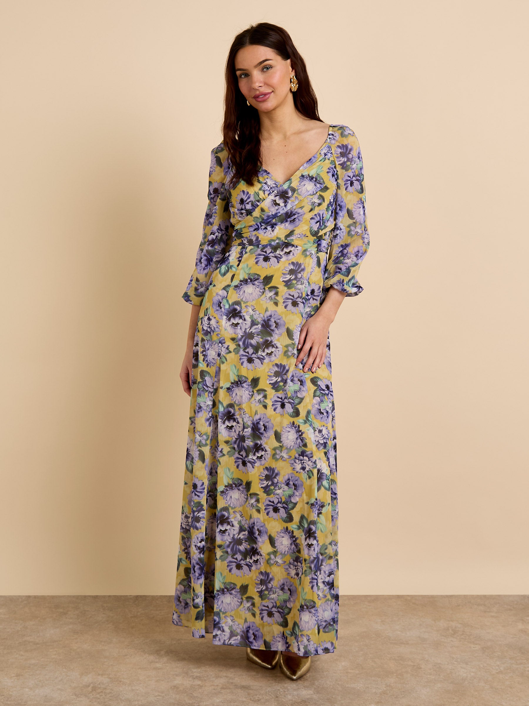 GWD Neave Floral Printed Maxi Dress