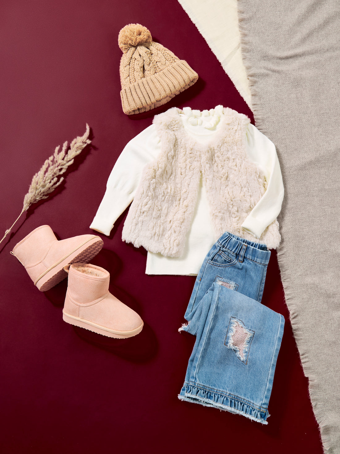 Zinnea boucle patch Jean