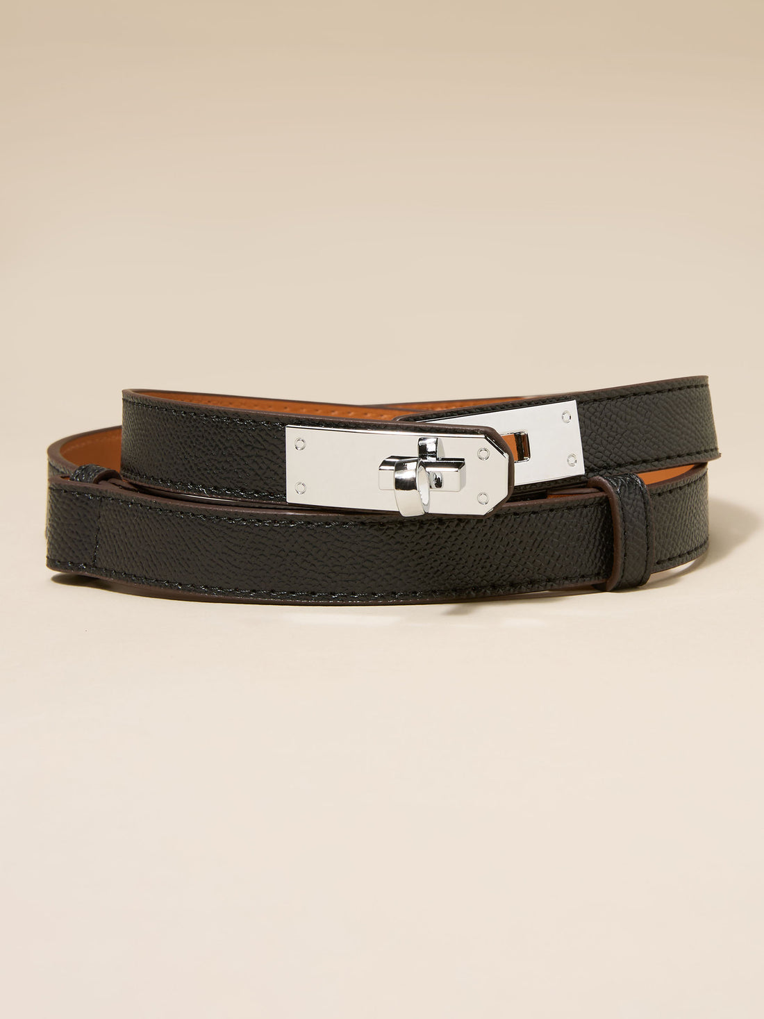 GWD Philipa Buckle Belt Collection, Camel, Brown, and Black