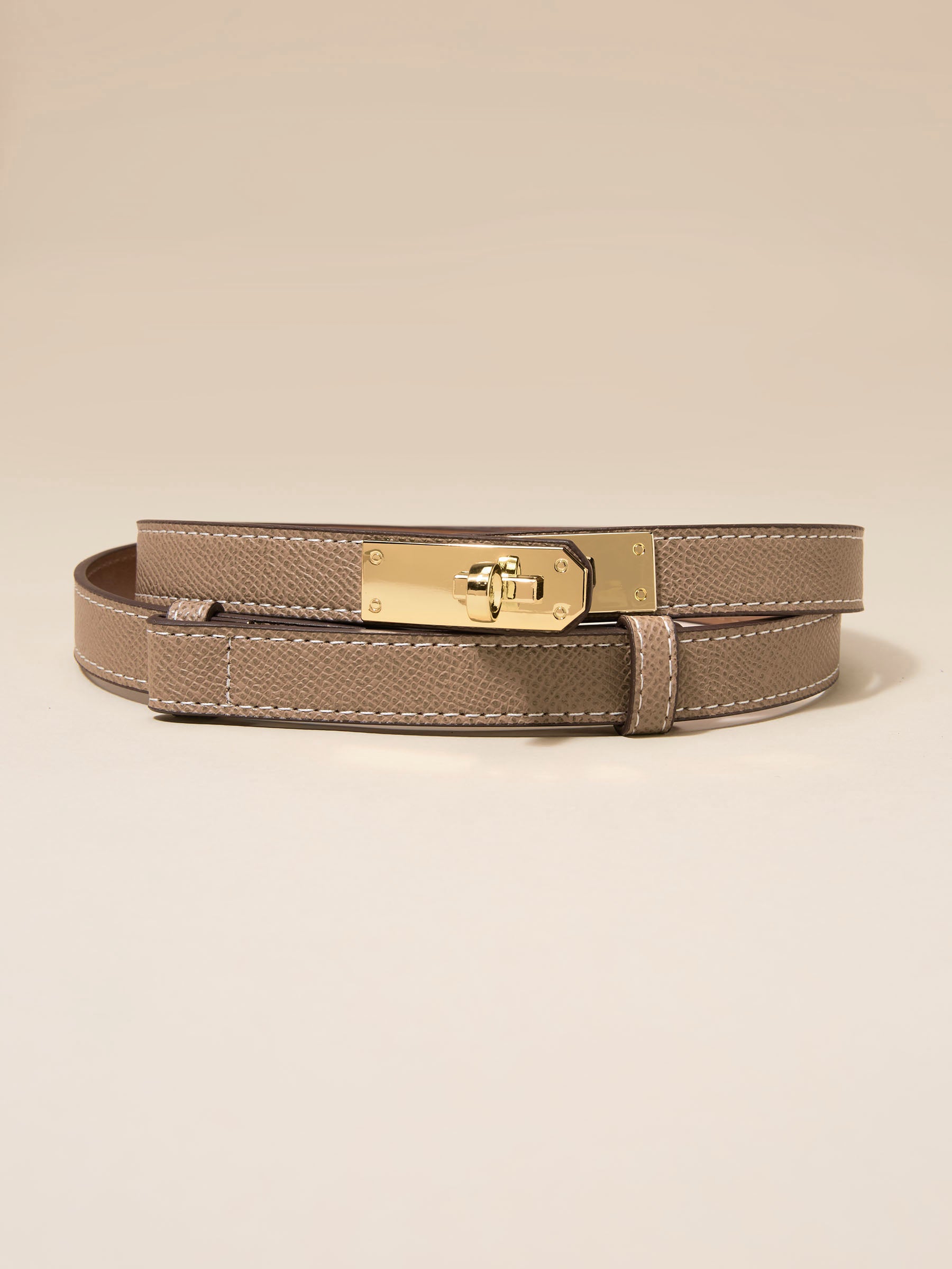 GWD Philipa Buckle Belt Collection, Camel, Brown, and Black