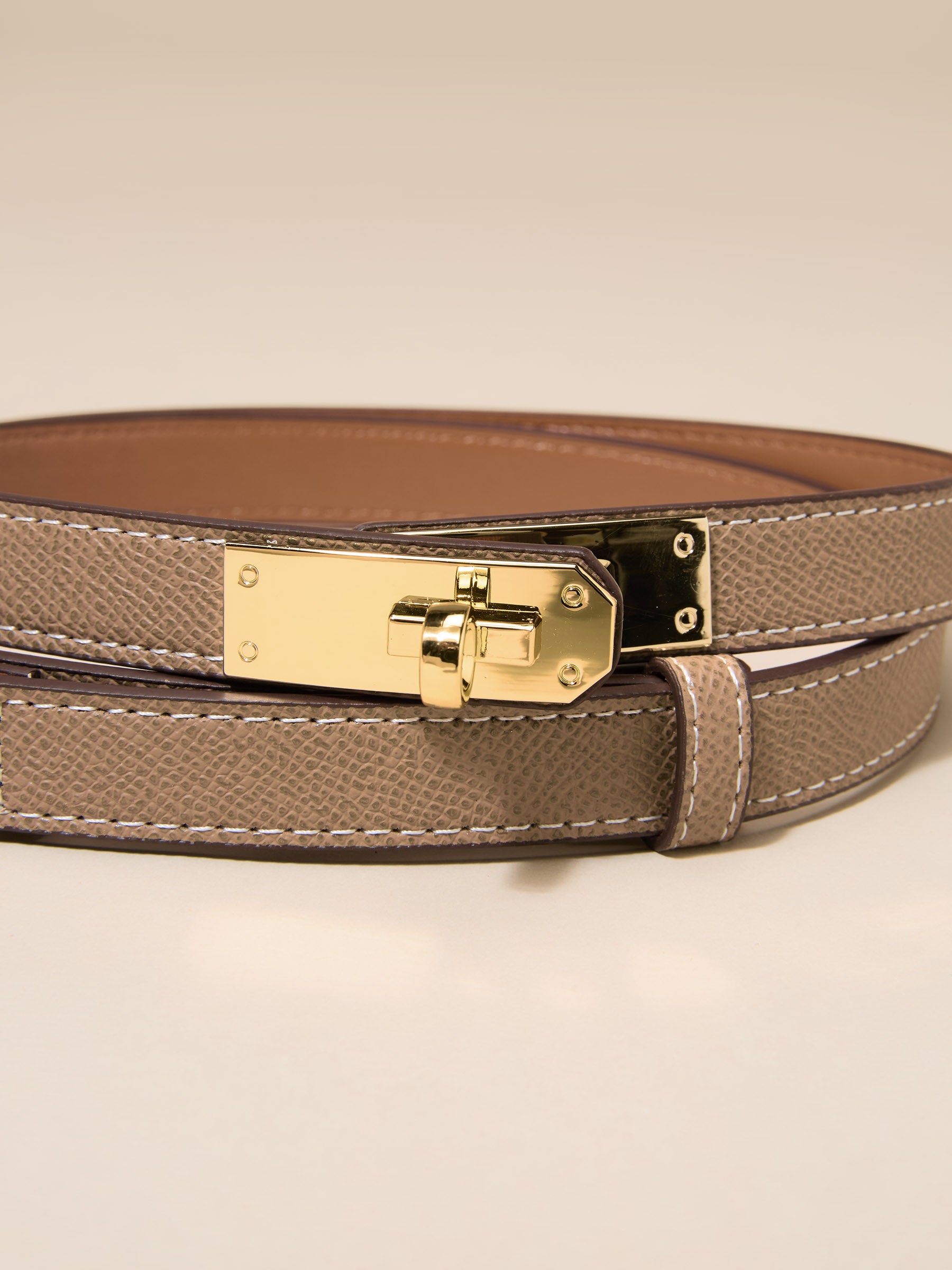GWD Philipa Buckle Belt Collection, Camel, Brown, and Black