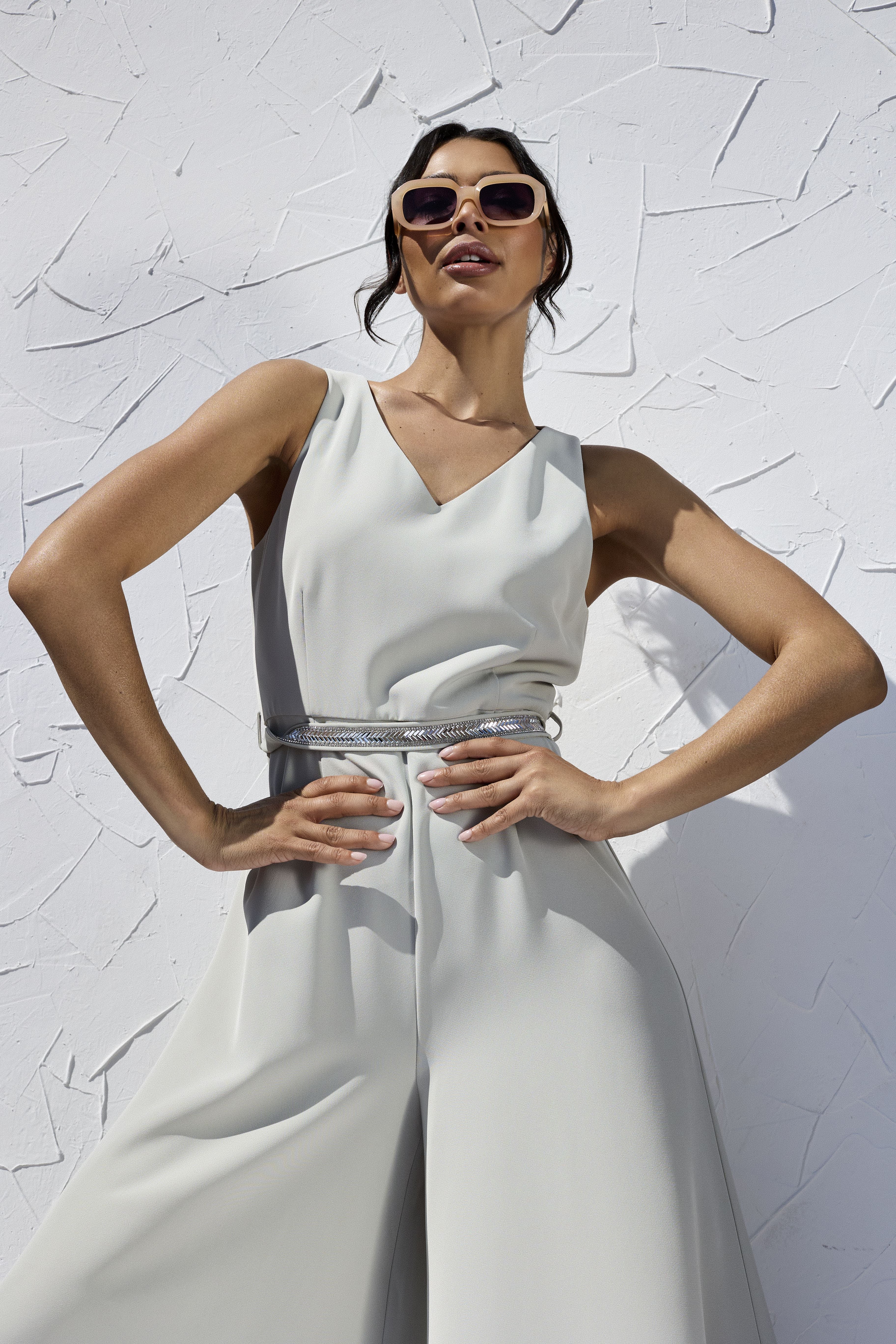 GWD Laura Jane Pistachio Green Jumpsuit