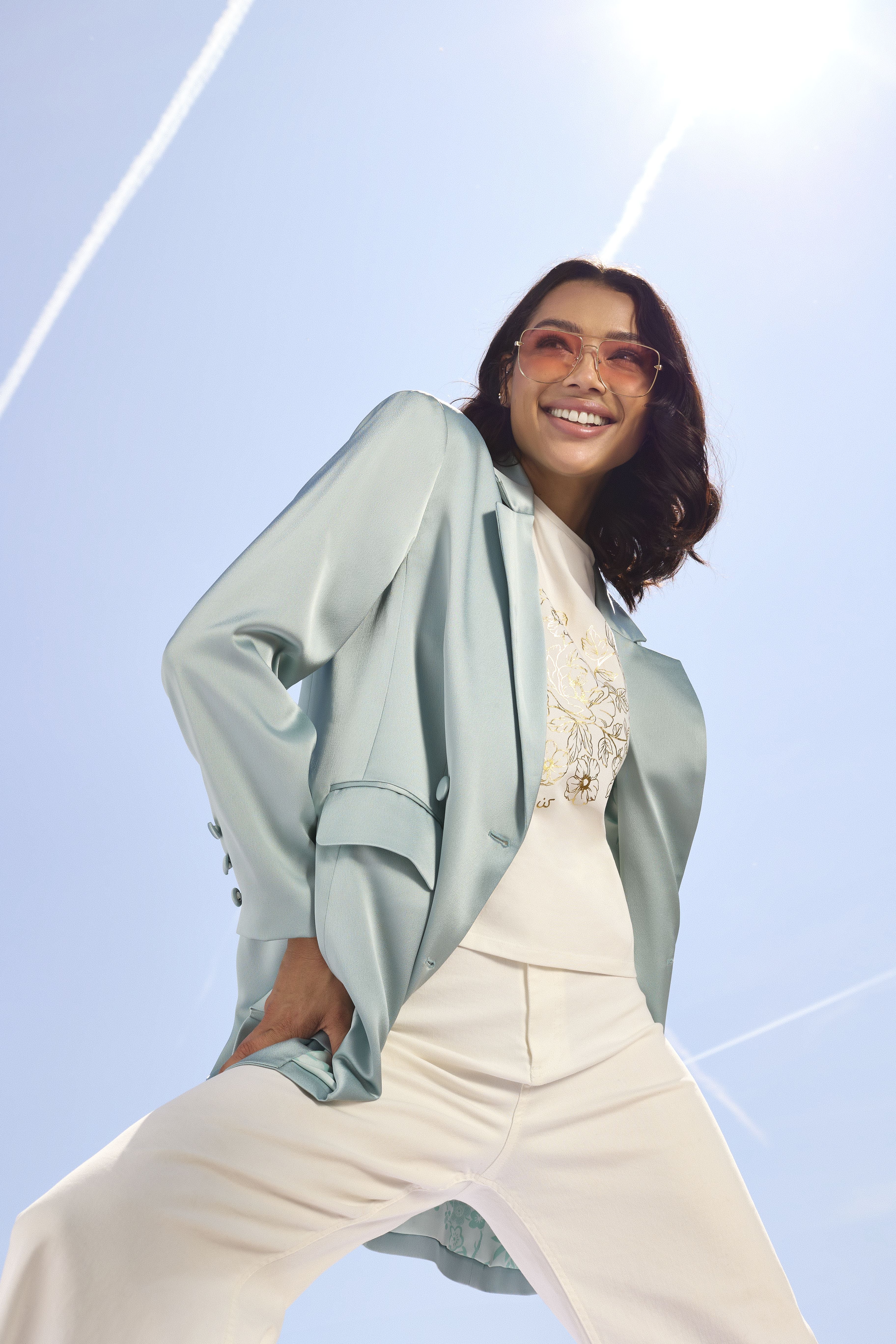 GWD Polly Satin Blazer