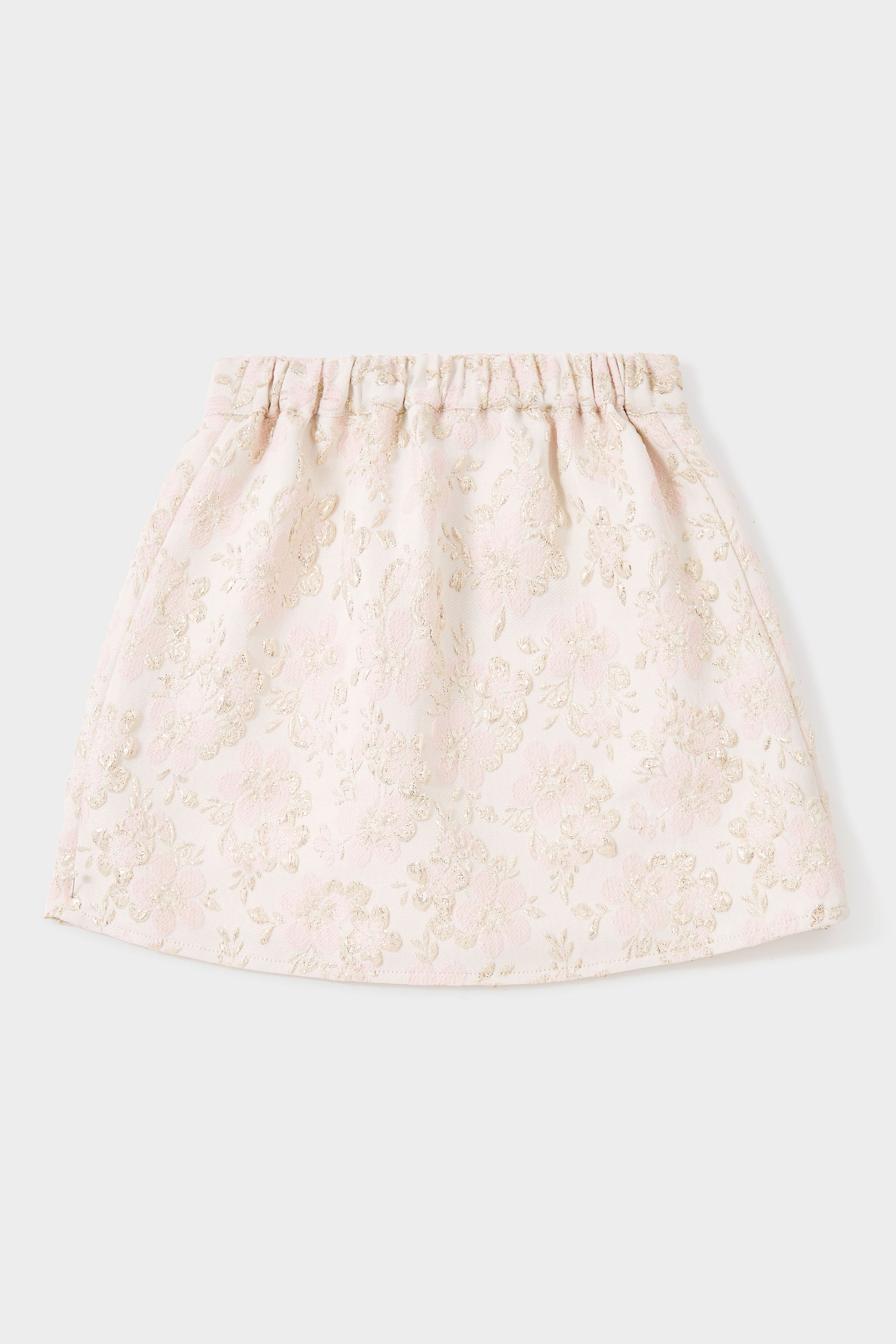 GWD Sky Embroidered Metallic Floral Jacquard Skirt