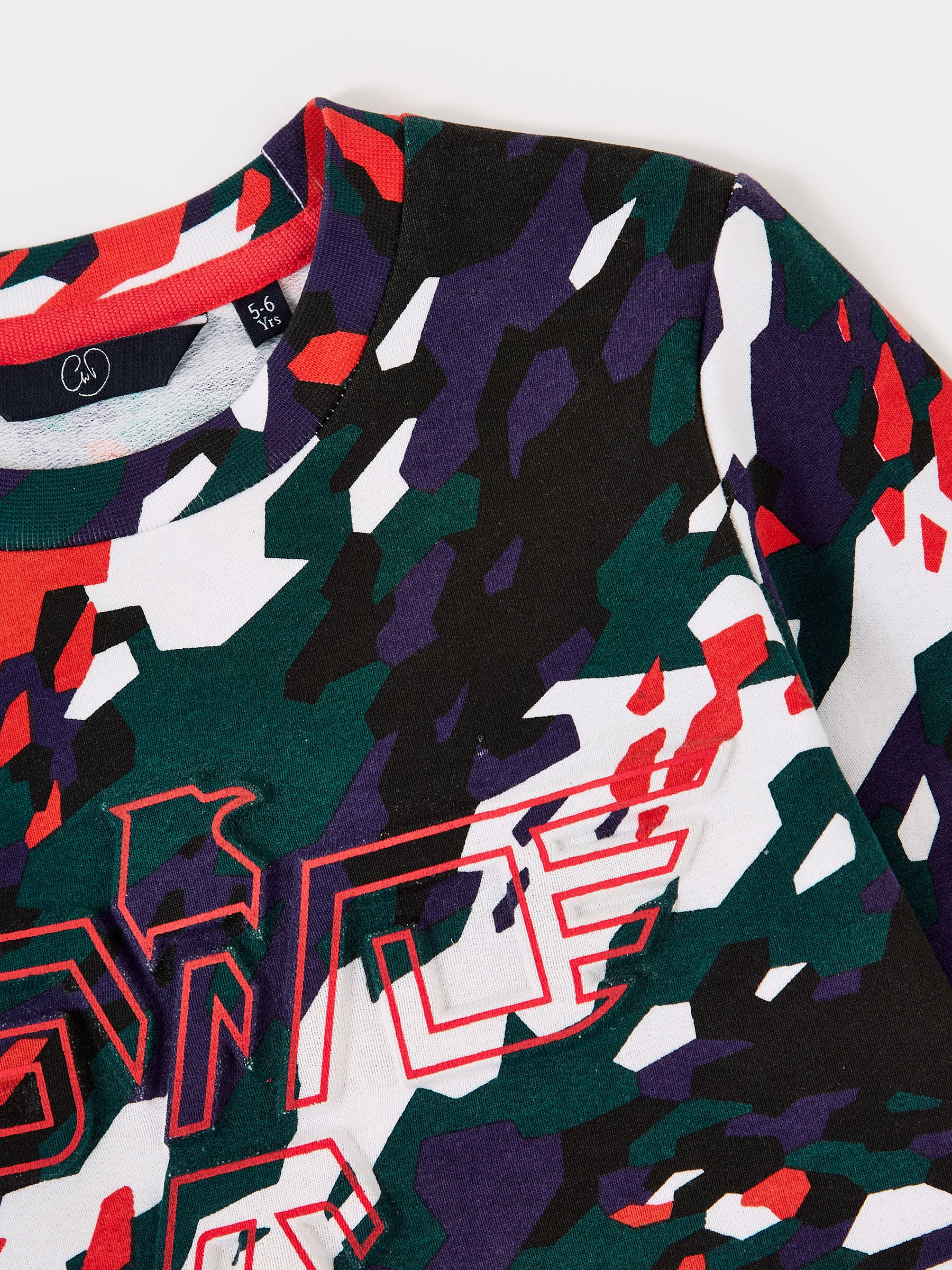 GWD Sonoma Camouflage Graphic Long Sleeve Tee