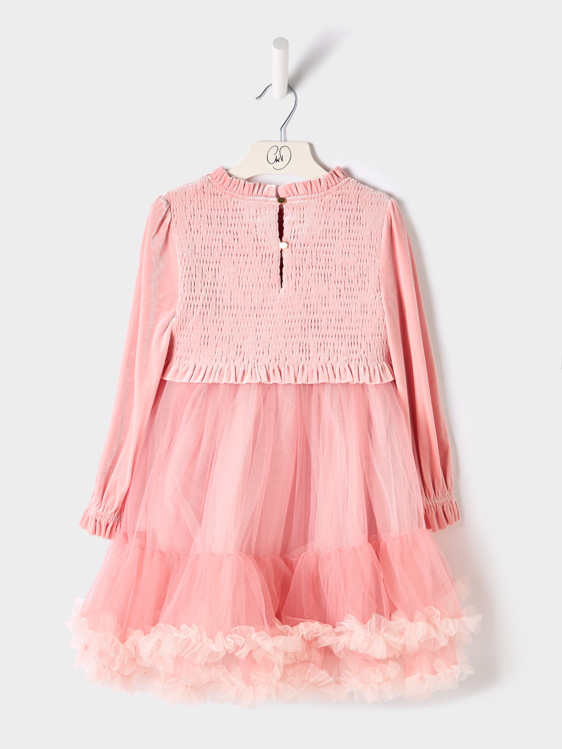 GWD Velvet Grace Frill Dress